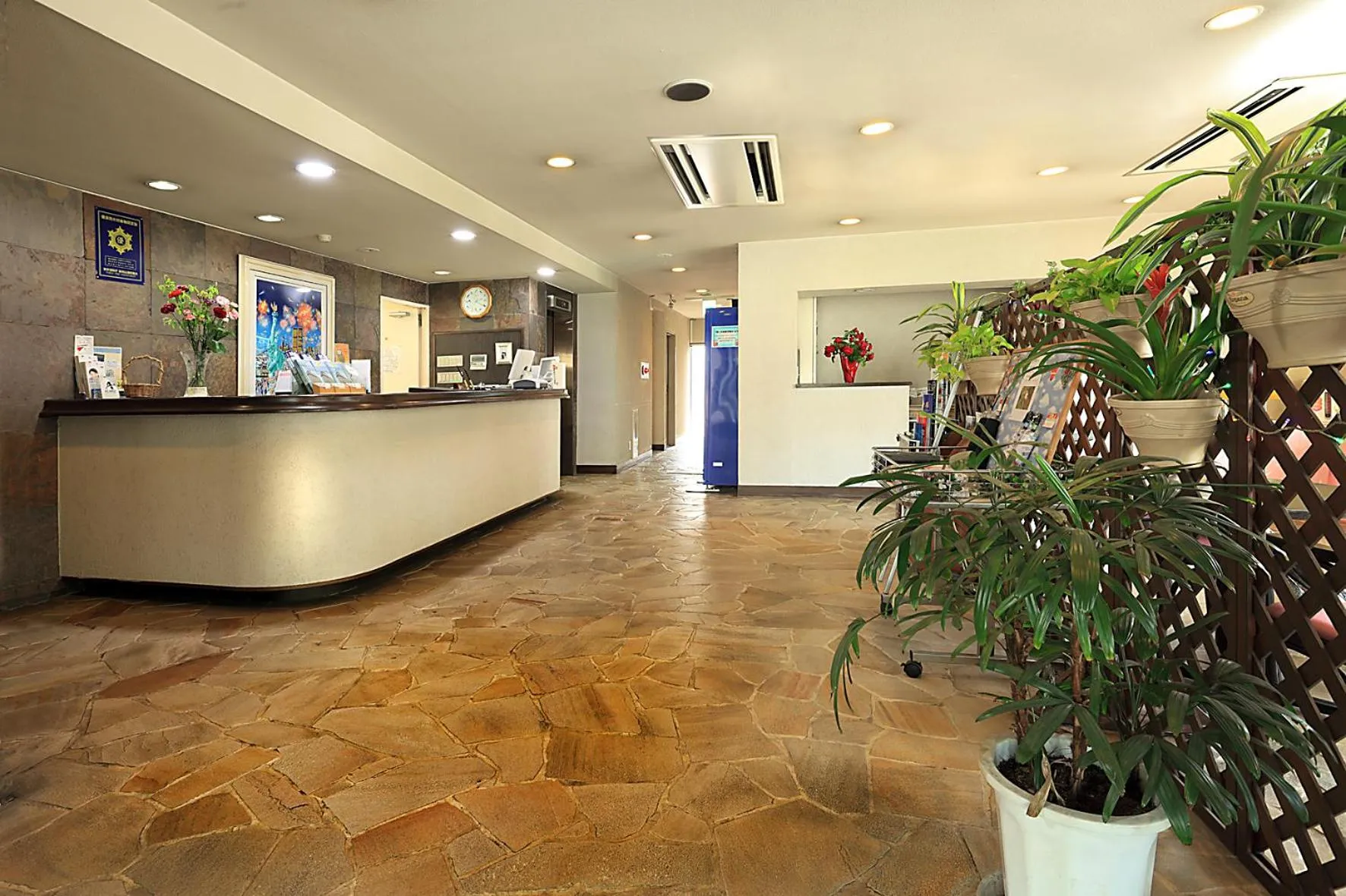 Lobby or reception in Kumegawa Wing Hotel