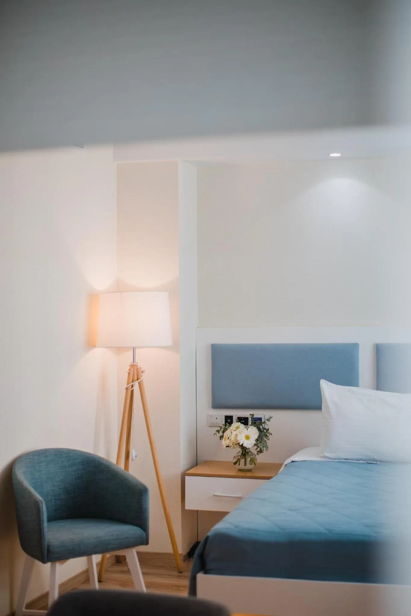 Bed in Qbic City Hotel