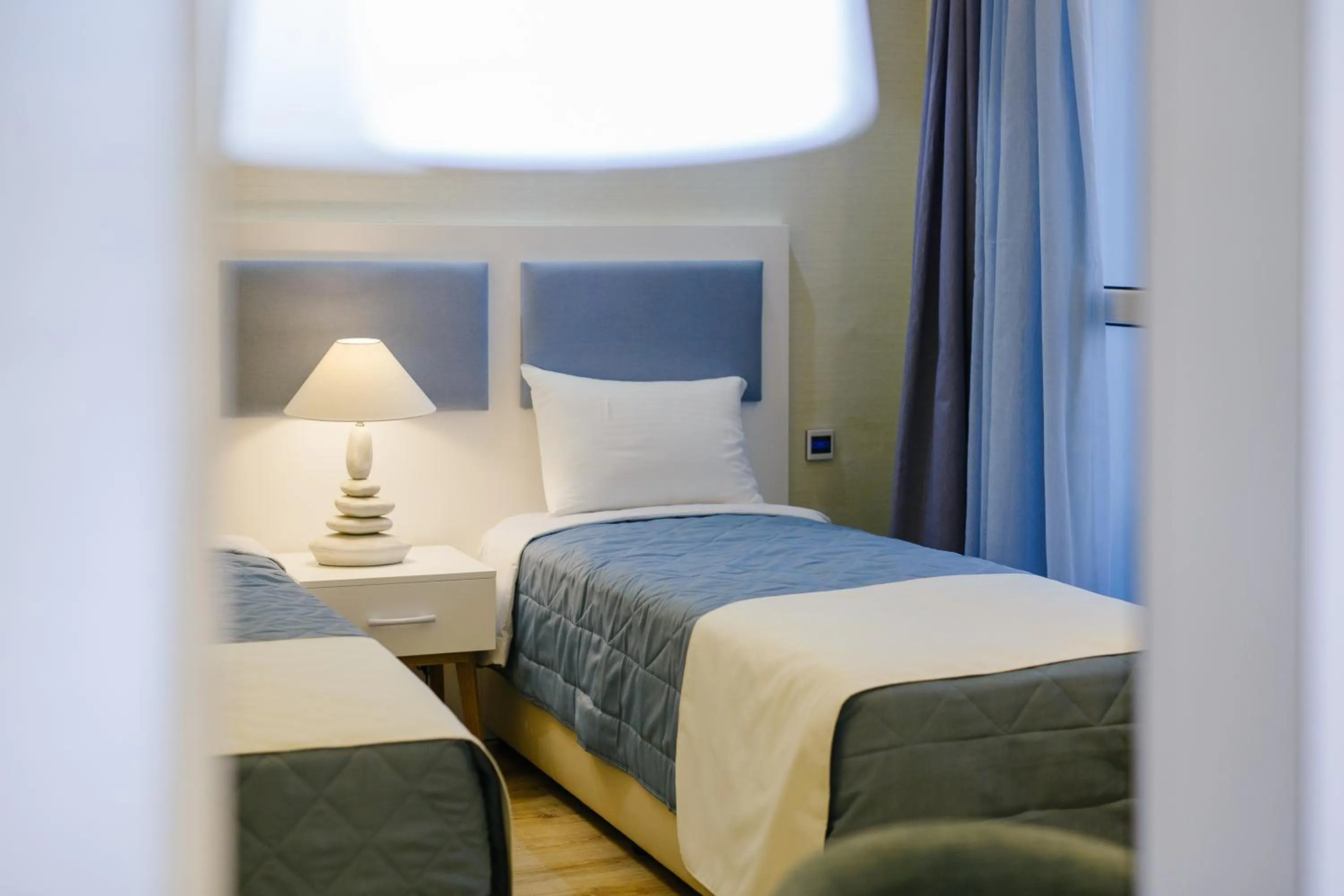 Bed in Qbic City Hotel