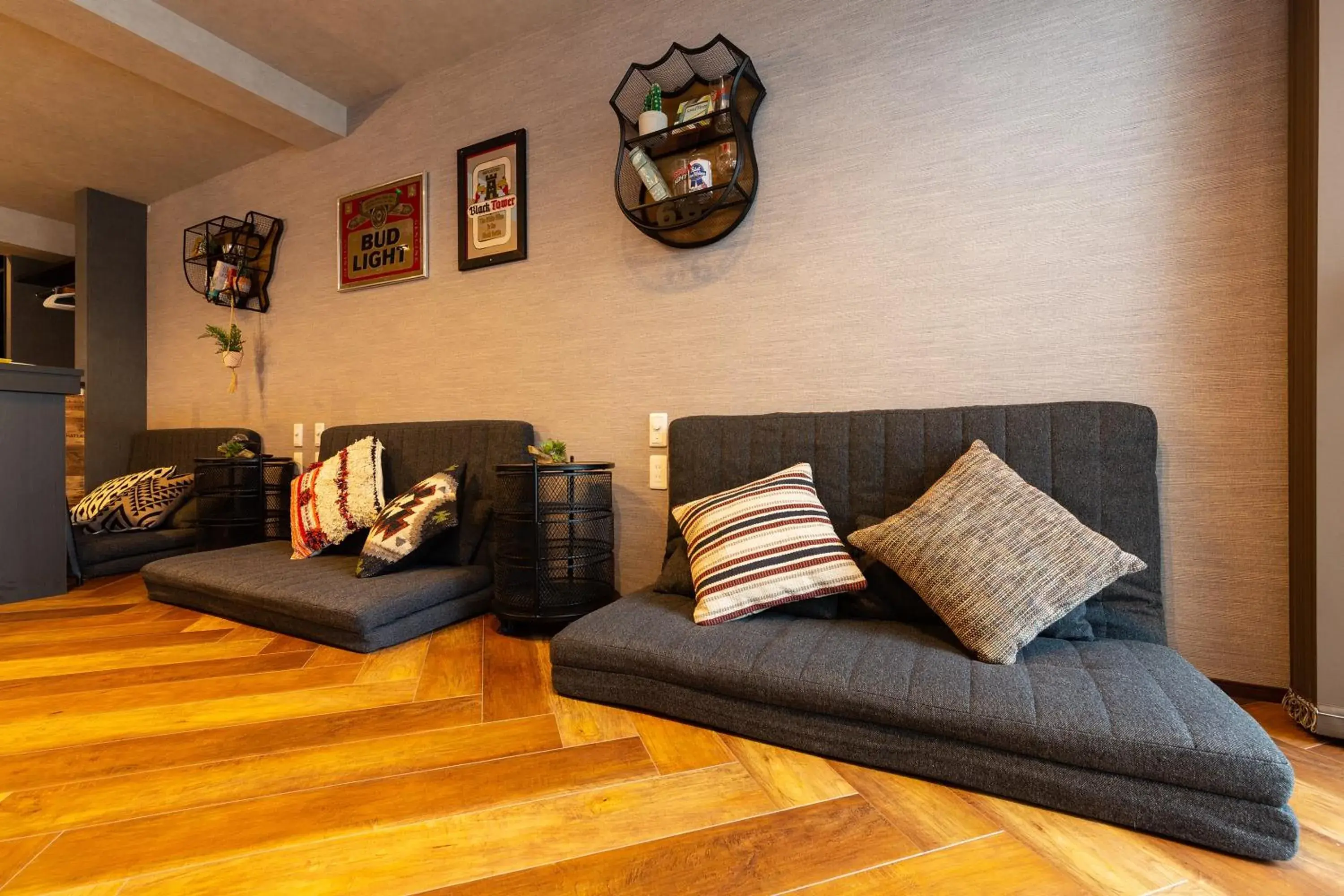 Living room in Stay Hakata Living room in Stay Hakata