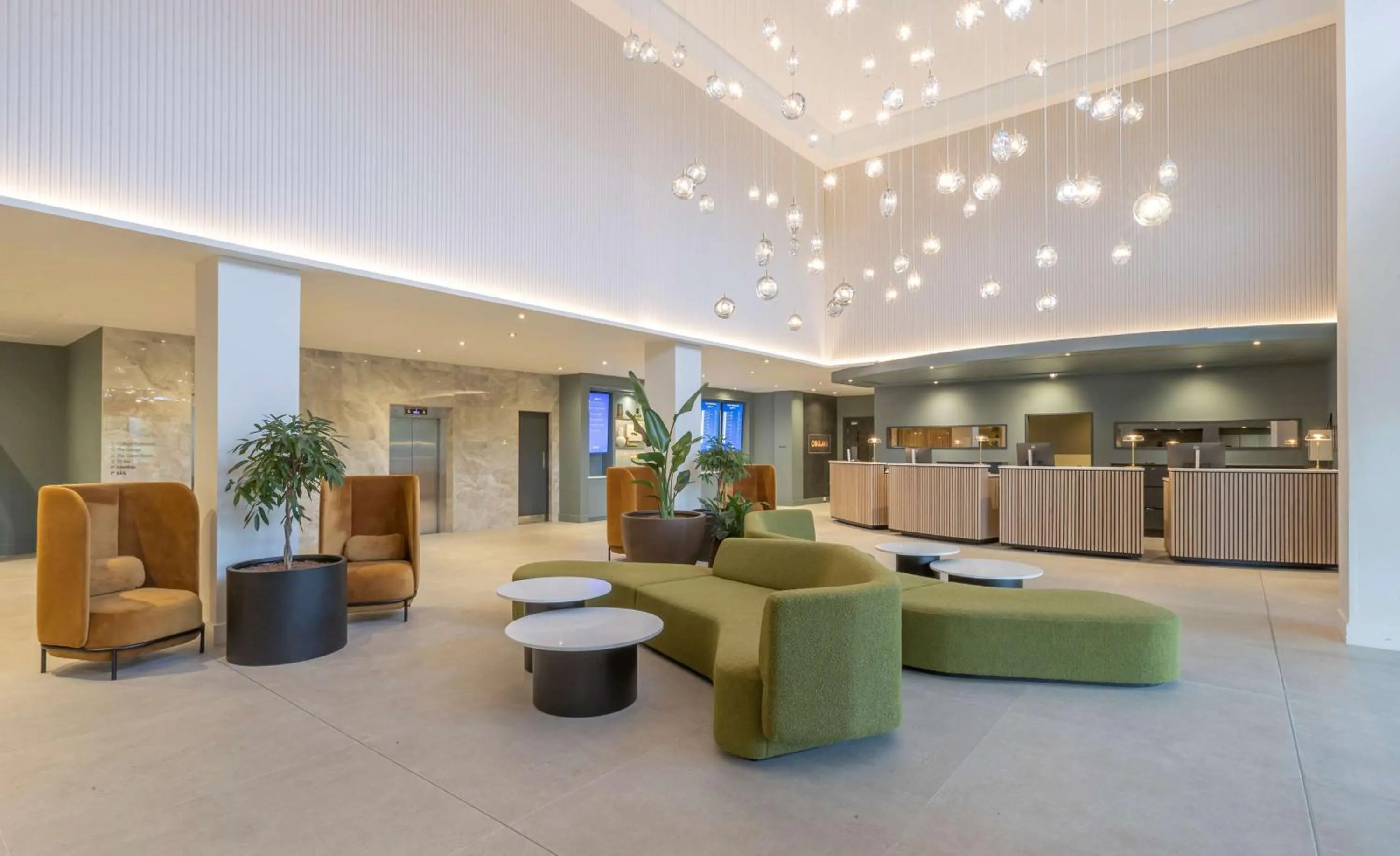 Lobby or reception in Radisson Blu Hotel Dublin Airport