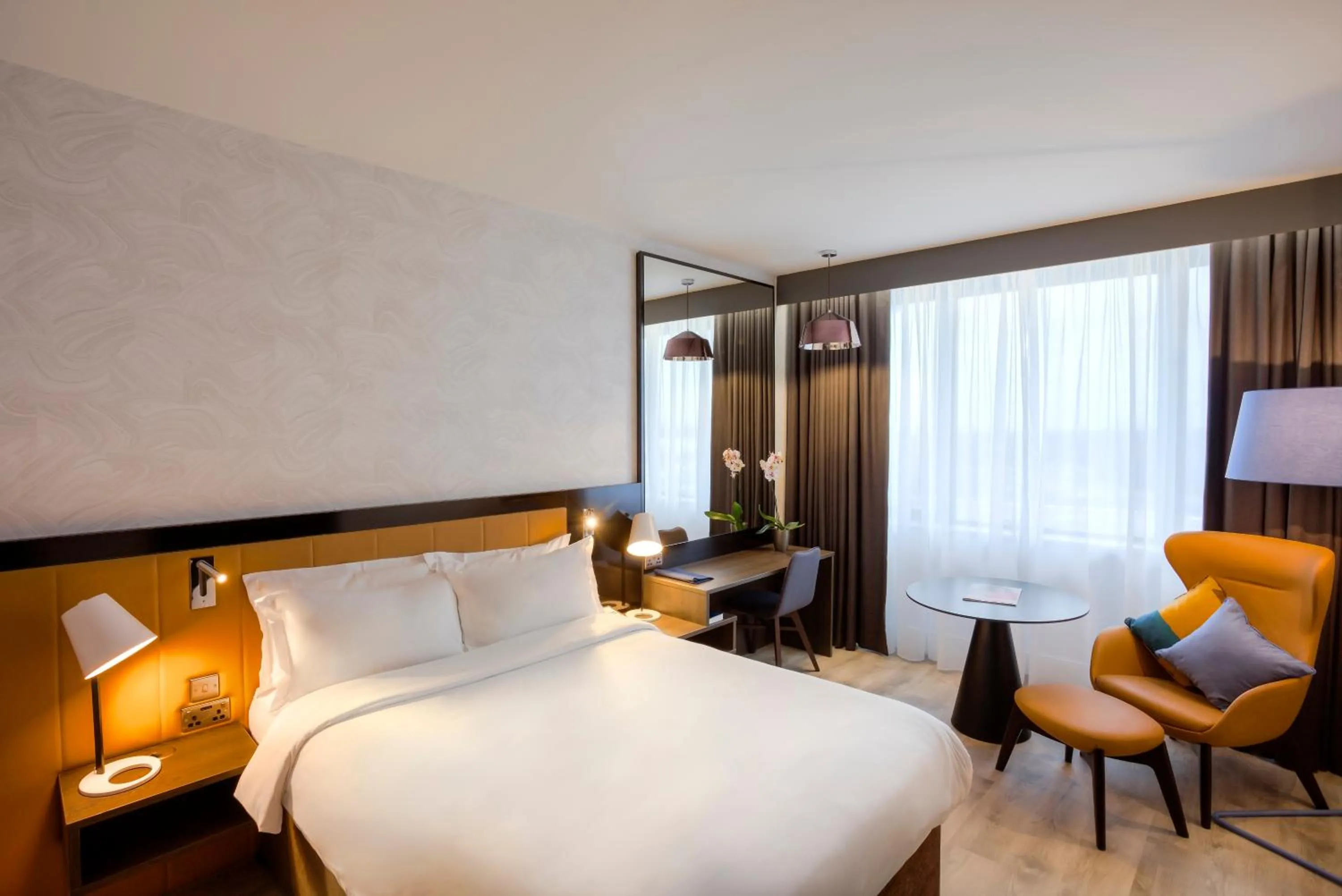 Bedroom, Bed in Radisson Blu Hotel Dublin Airport