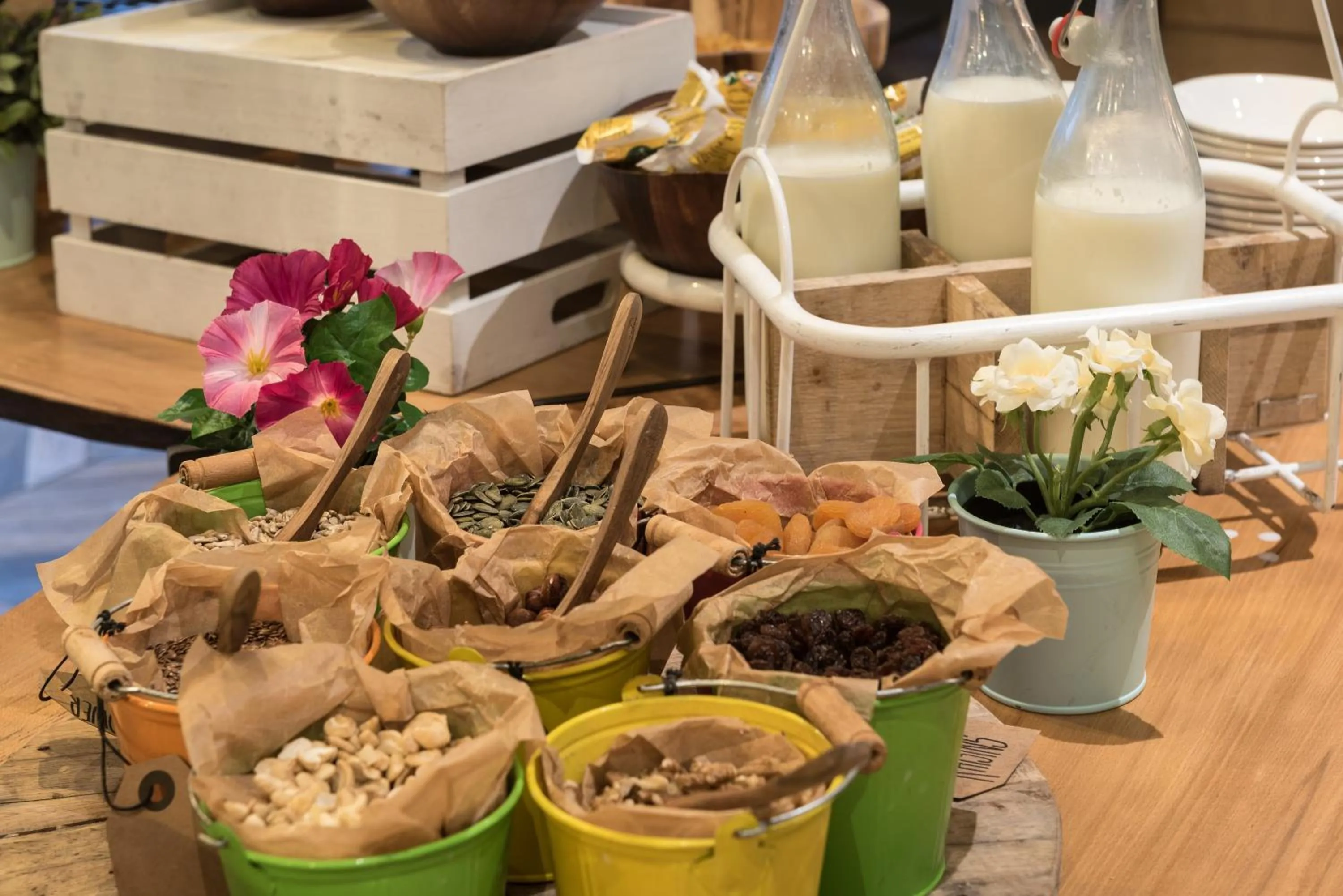 Buffet breakfast in Radisson Blu Hotel Dublin Airport