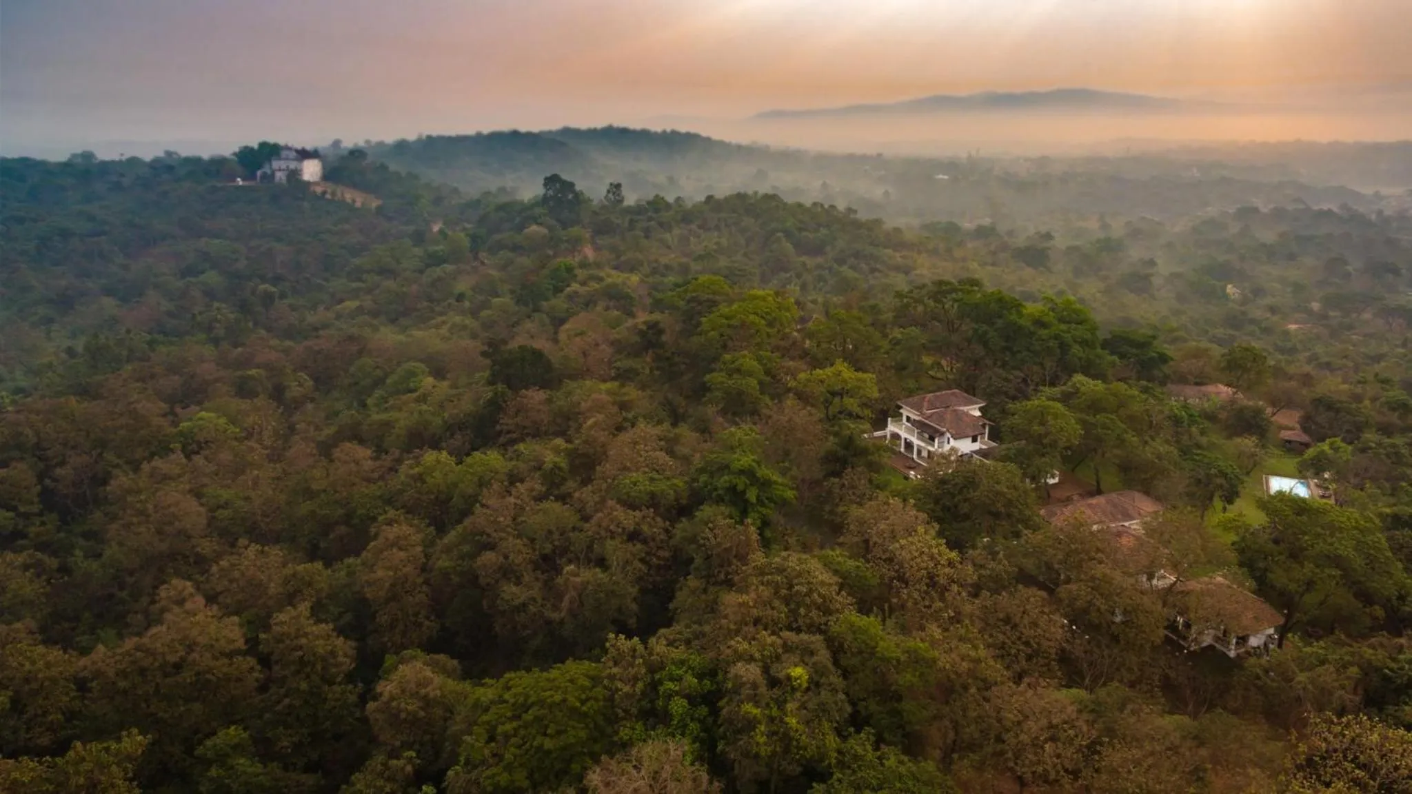 Mountain view in The Postcard Velha, Goa