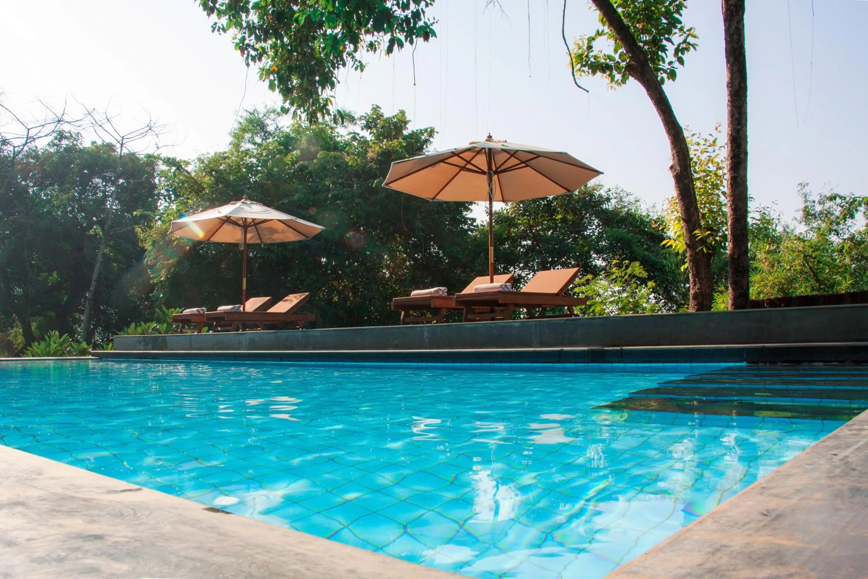 Swimming pool in The Postcard Velha, Goa