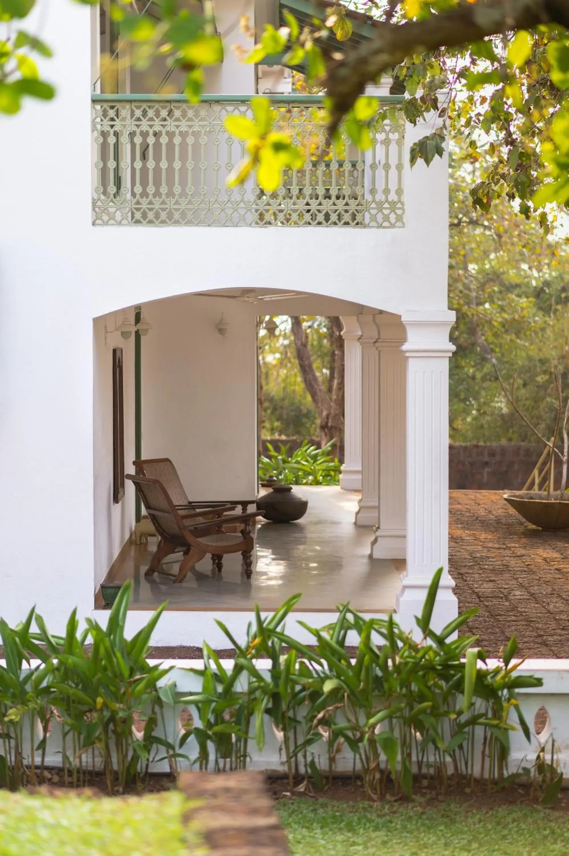 Facade/entrance in The Postcard Velha, Goa Facade/entrance in The Postcard Velha, Goa