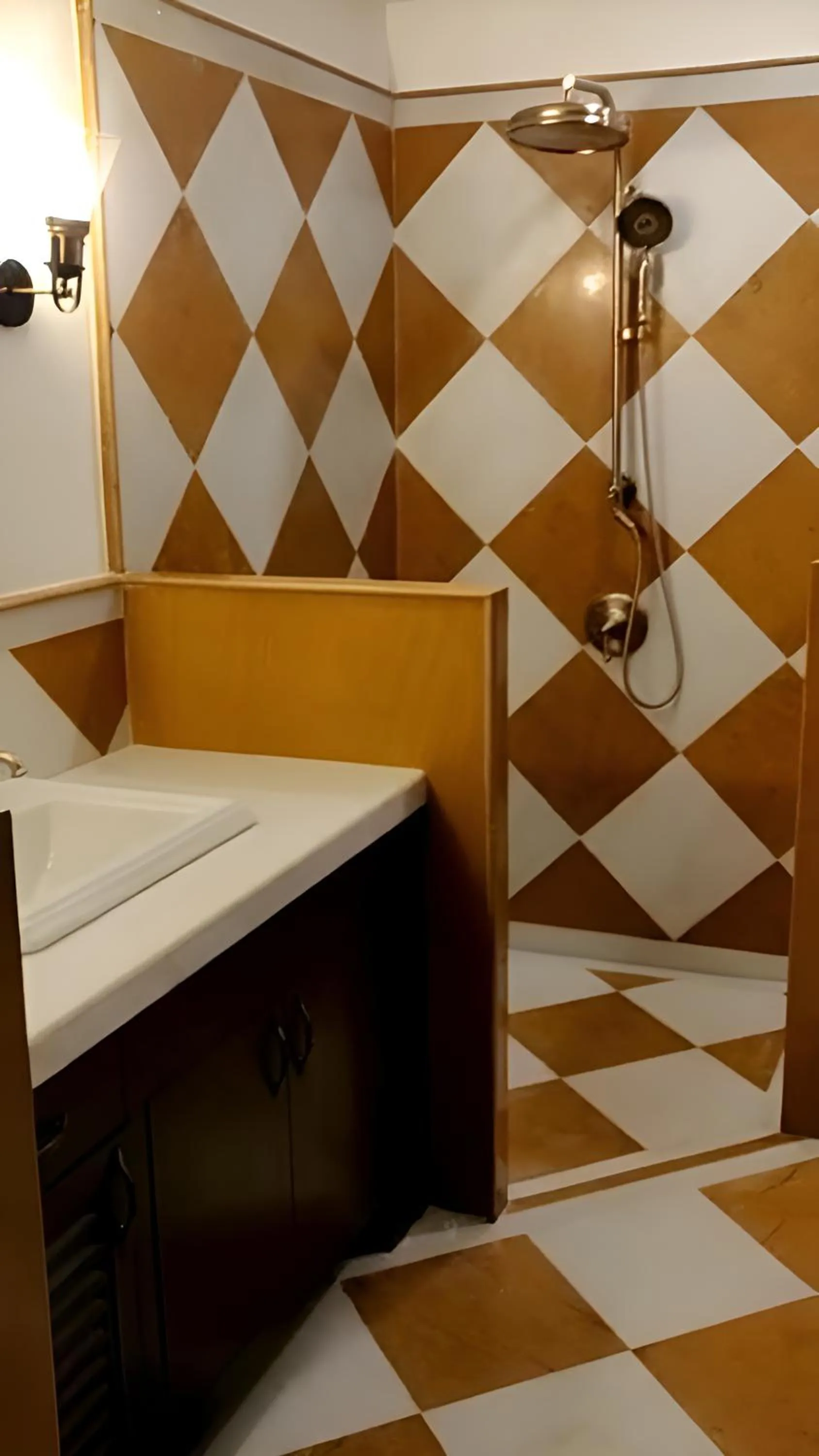 Bathroom in The Postcard Velha, Goa