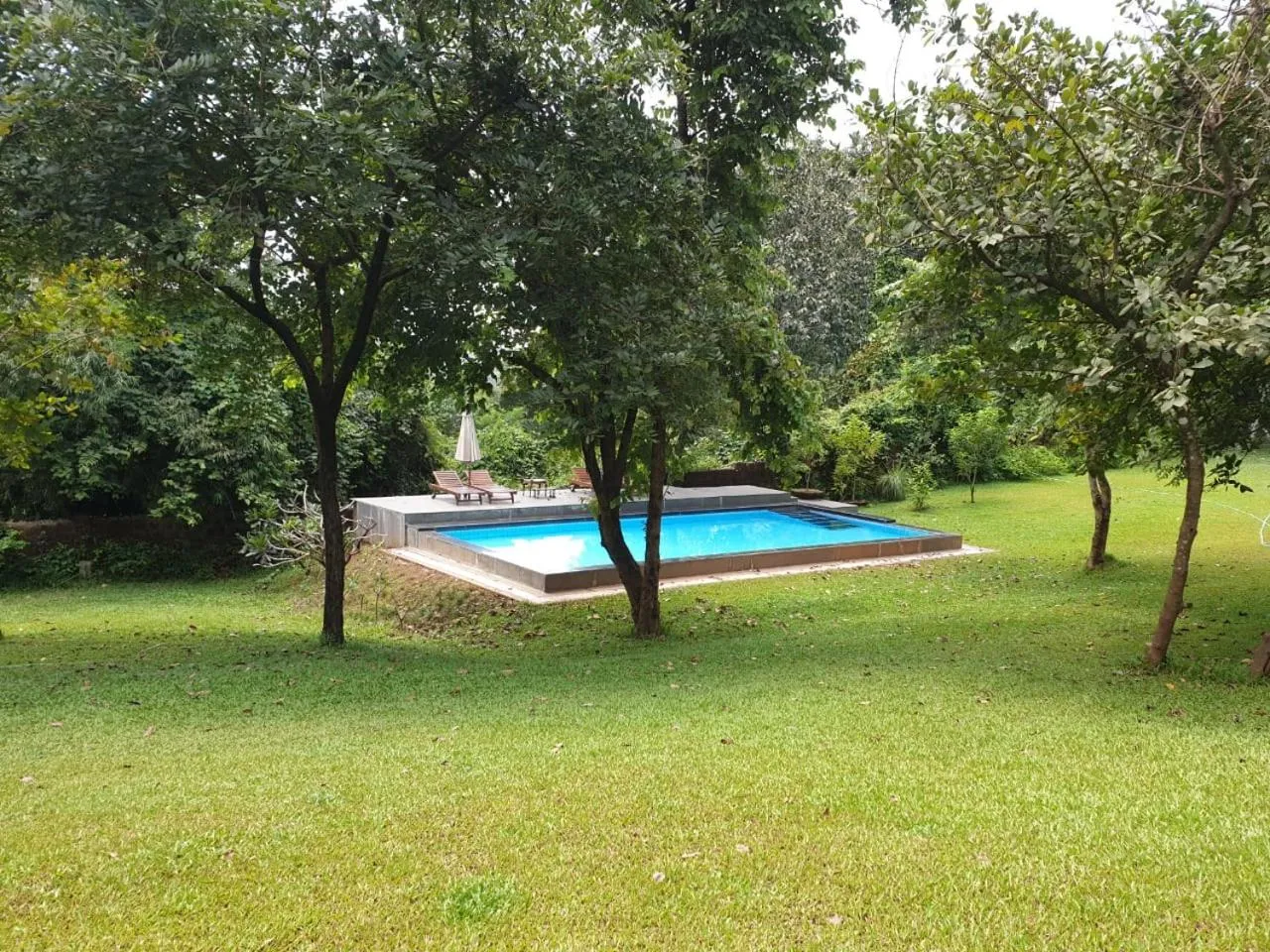 Swimming pool in The Postcard Velha, Goa