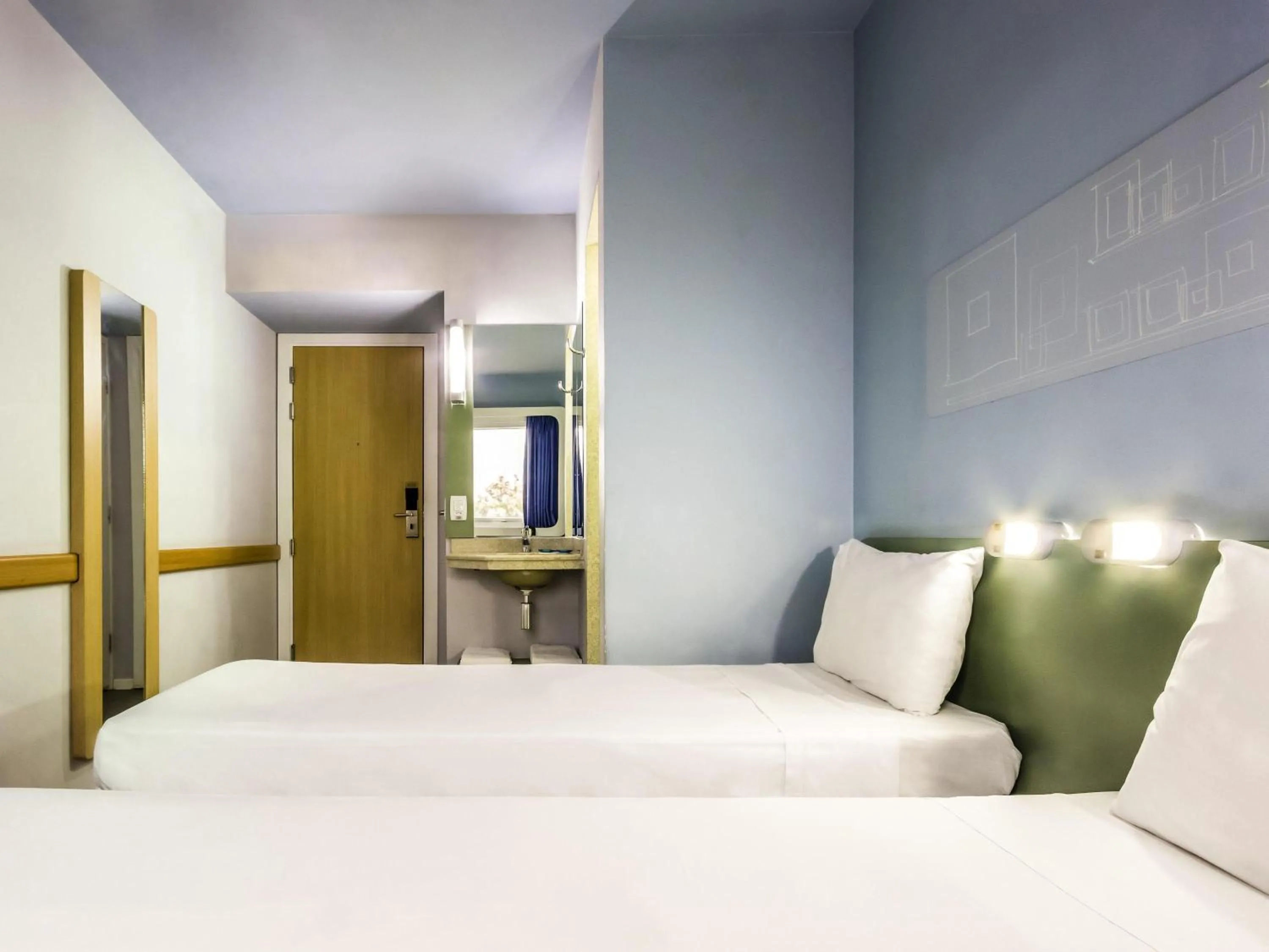 Bedroom, Bed in Ibis Budget Araraquara