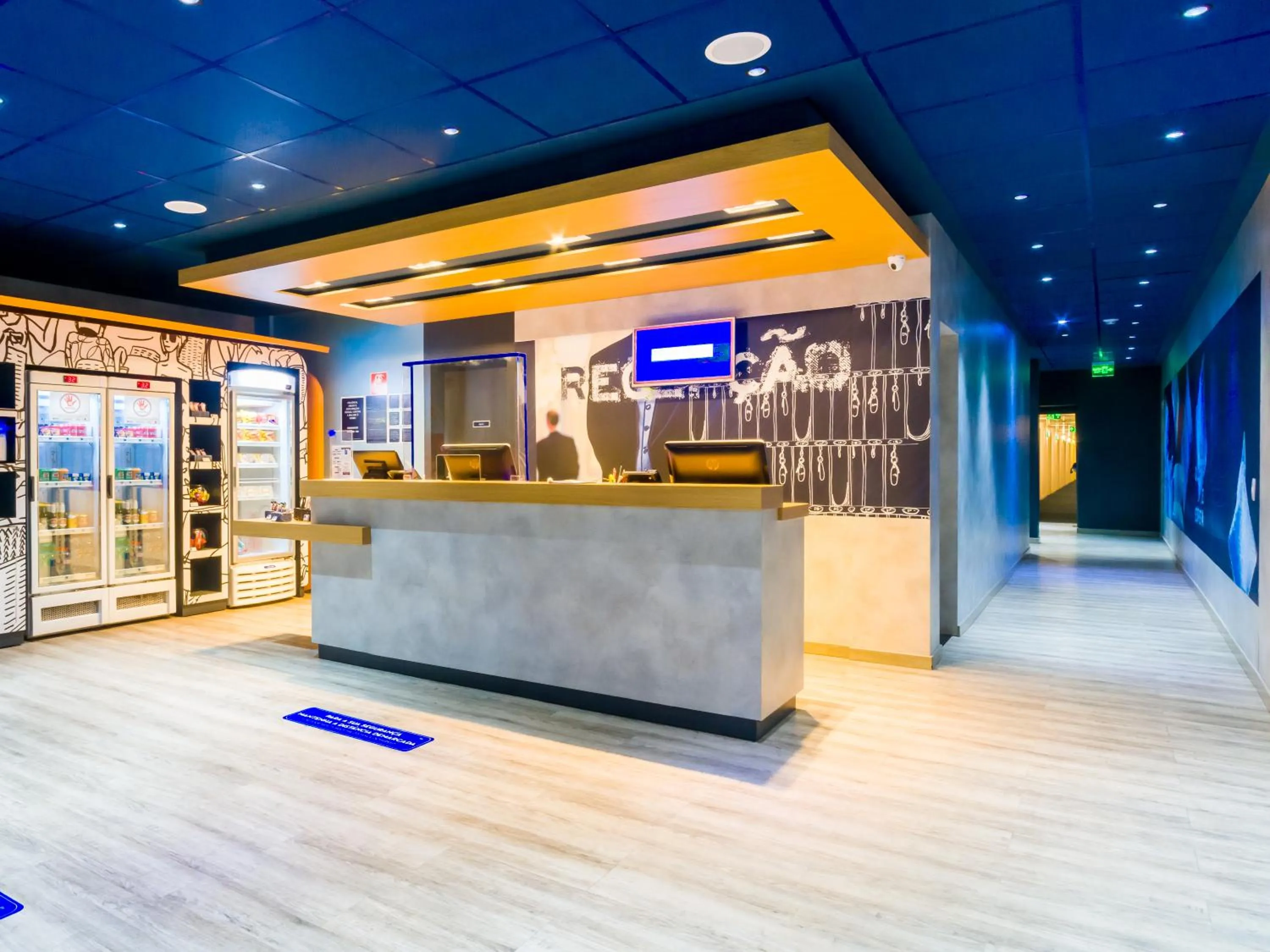 Lobby or reception in Ibis Budget Araraquara