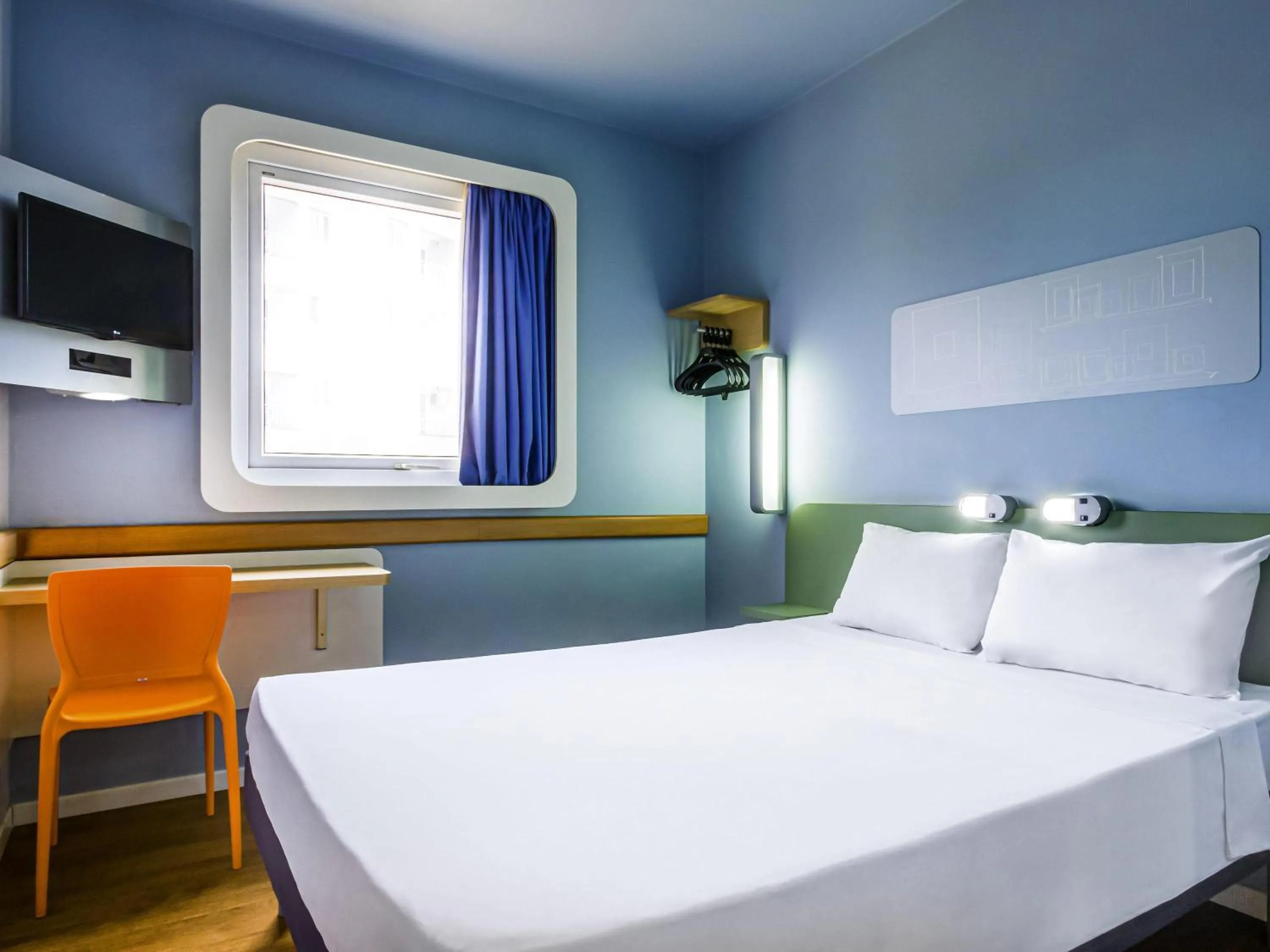 Bedroom, Bed in Ibis Budget Araraquara