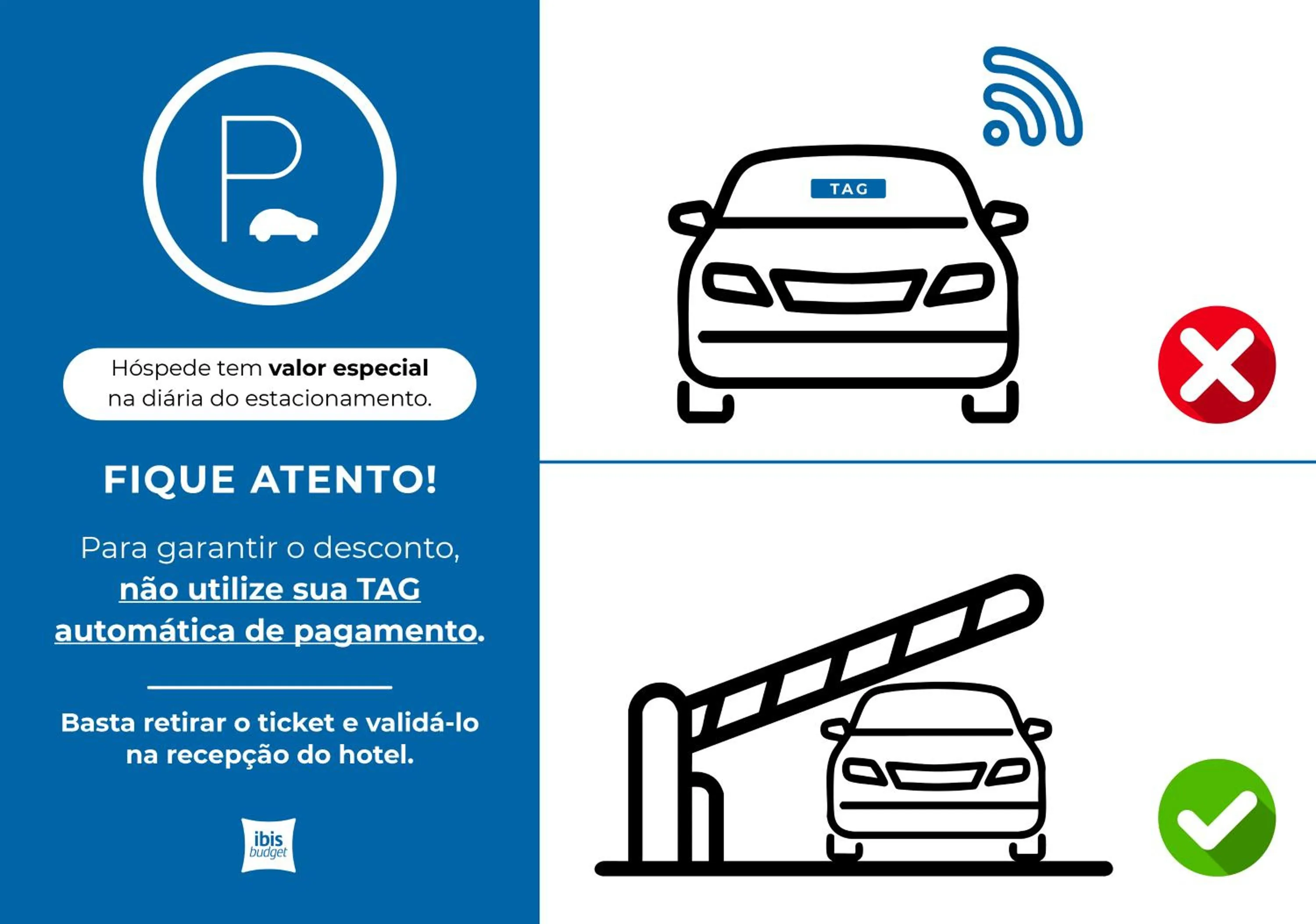 Parking in ibis budget Rio de Janeiro Nova America