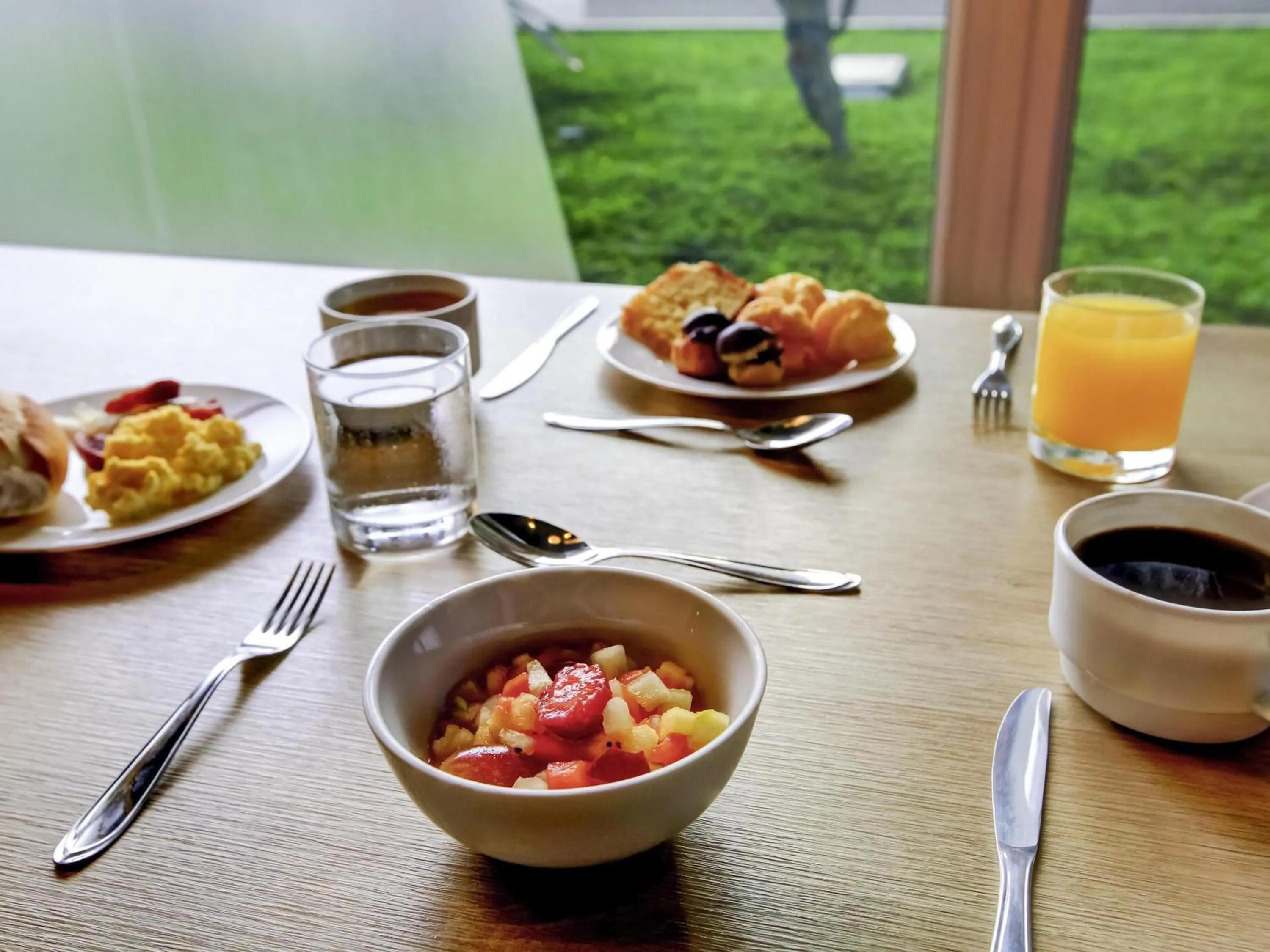 Breakfast in ibis budget Tambore