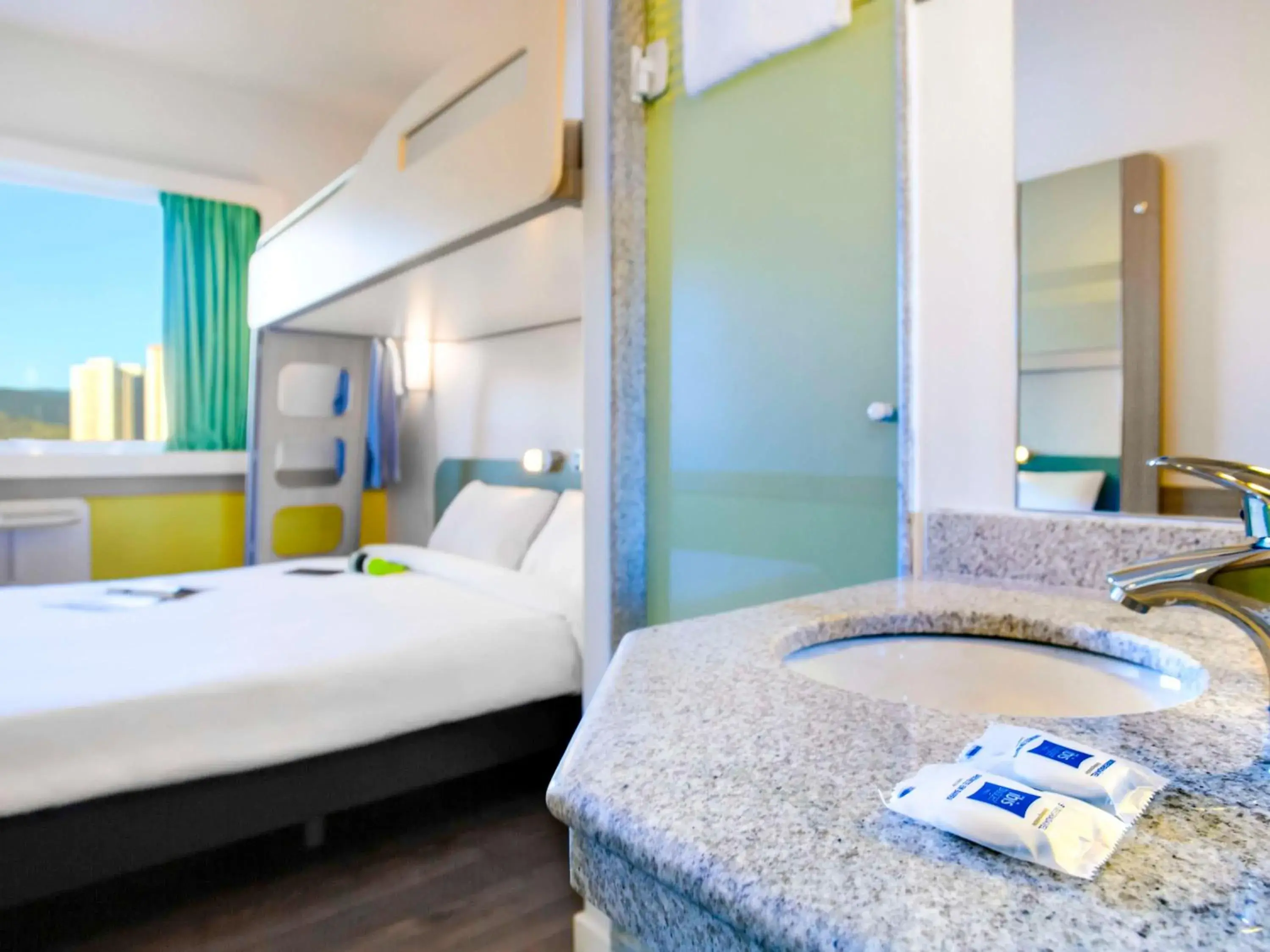 Bed in ibis budget Jundiai Shopping Bed in ibis budget Jundiai Shopping