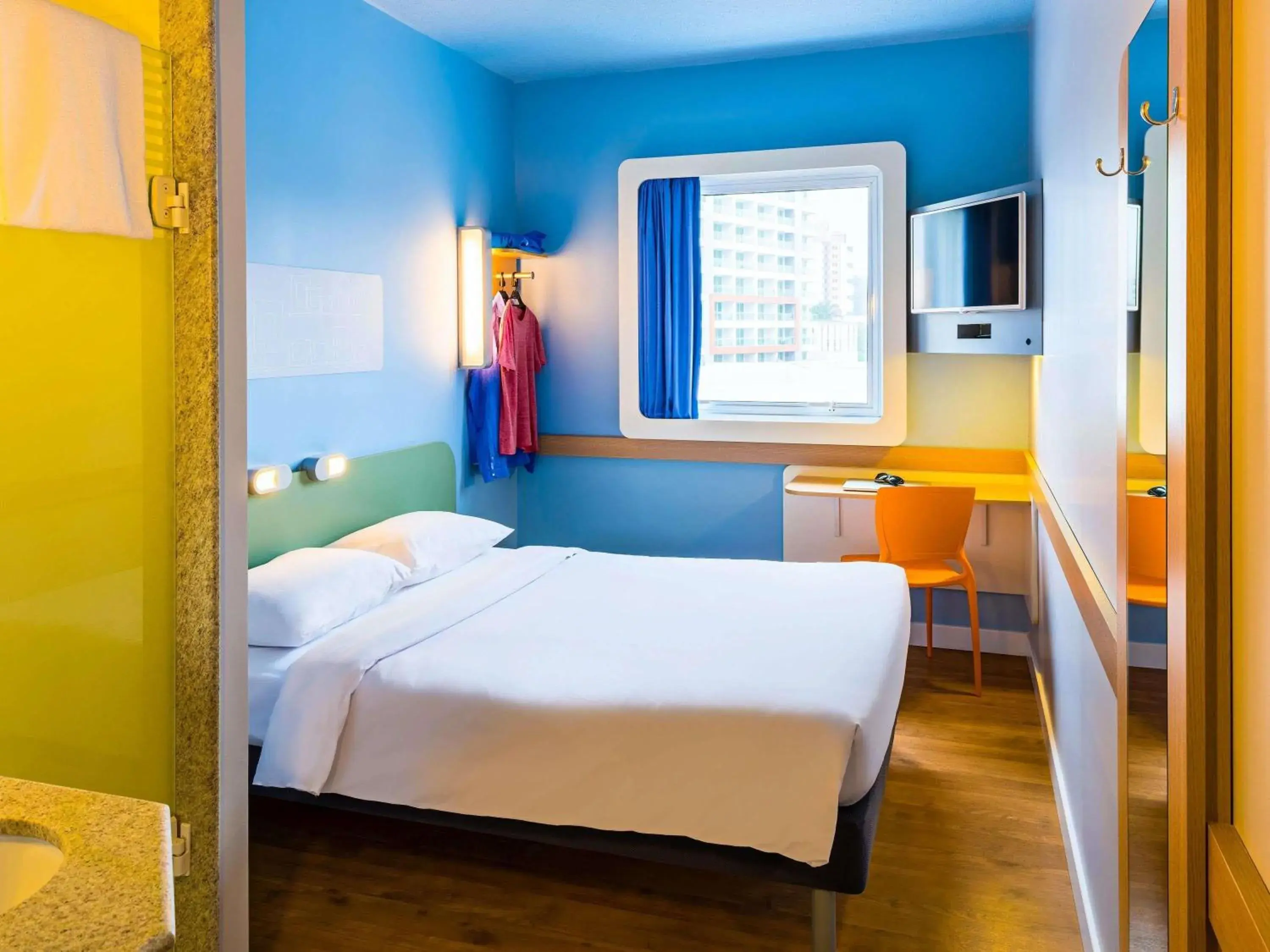 Bedroom, Bed in ibis budget Jundiai Shopping Bedroom, Bed in ibis budget Jundiai Shopping