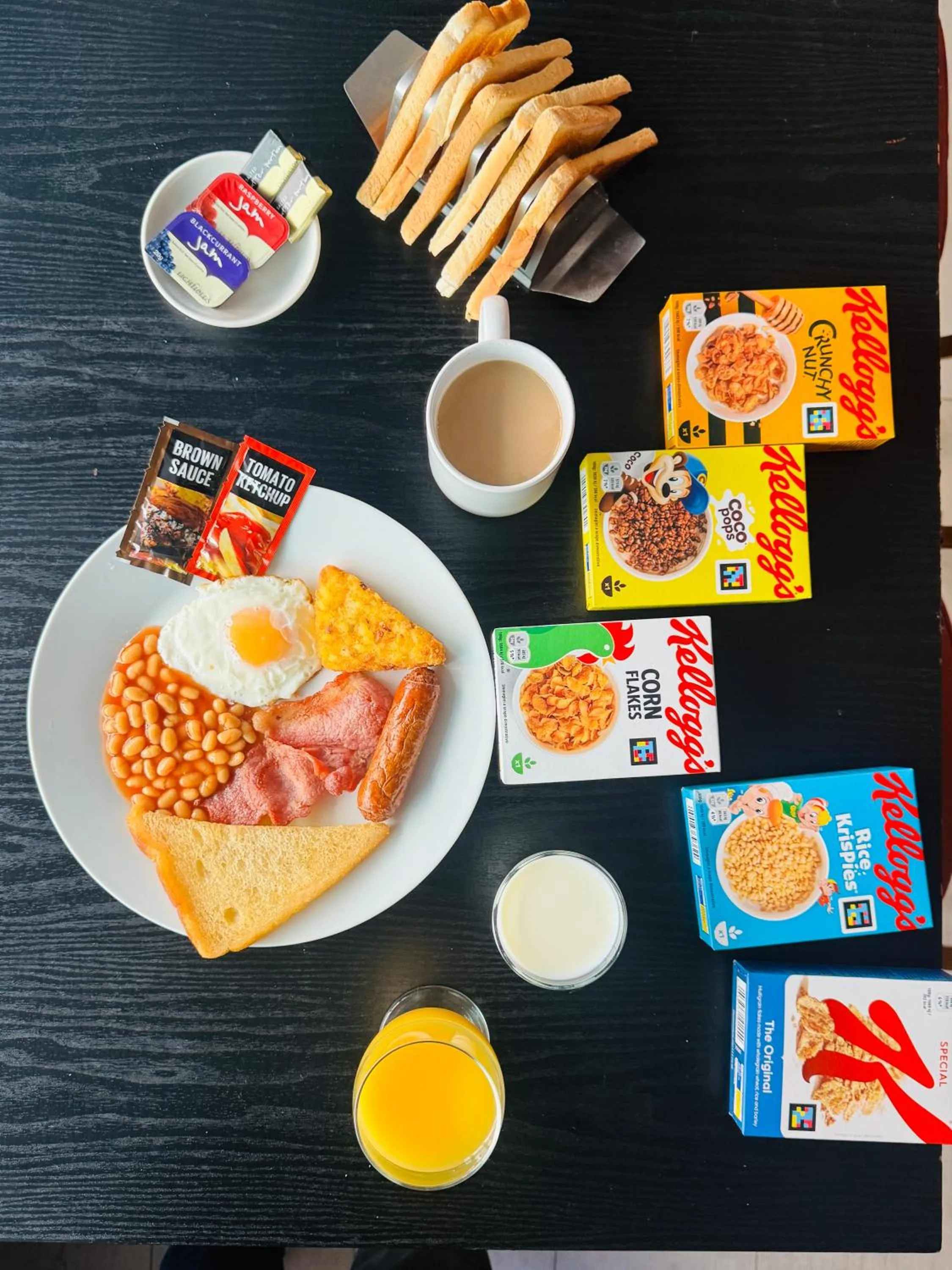 Breakfast in Calypso hotel Blackpool