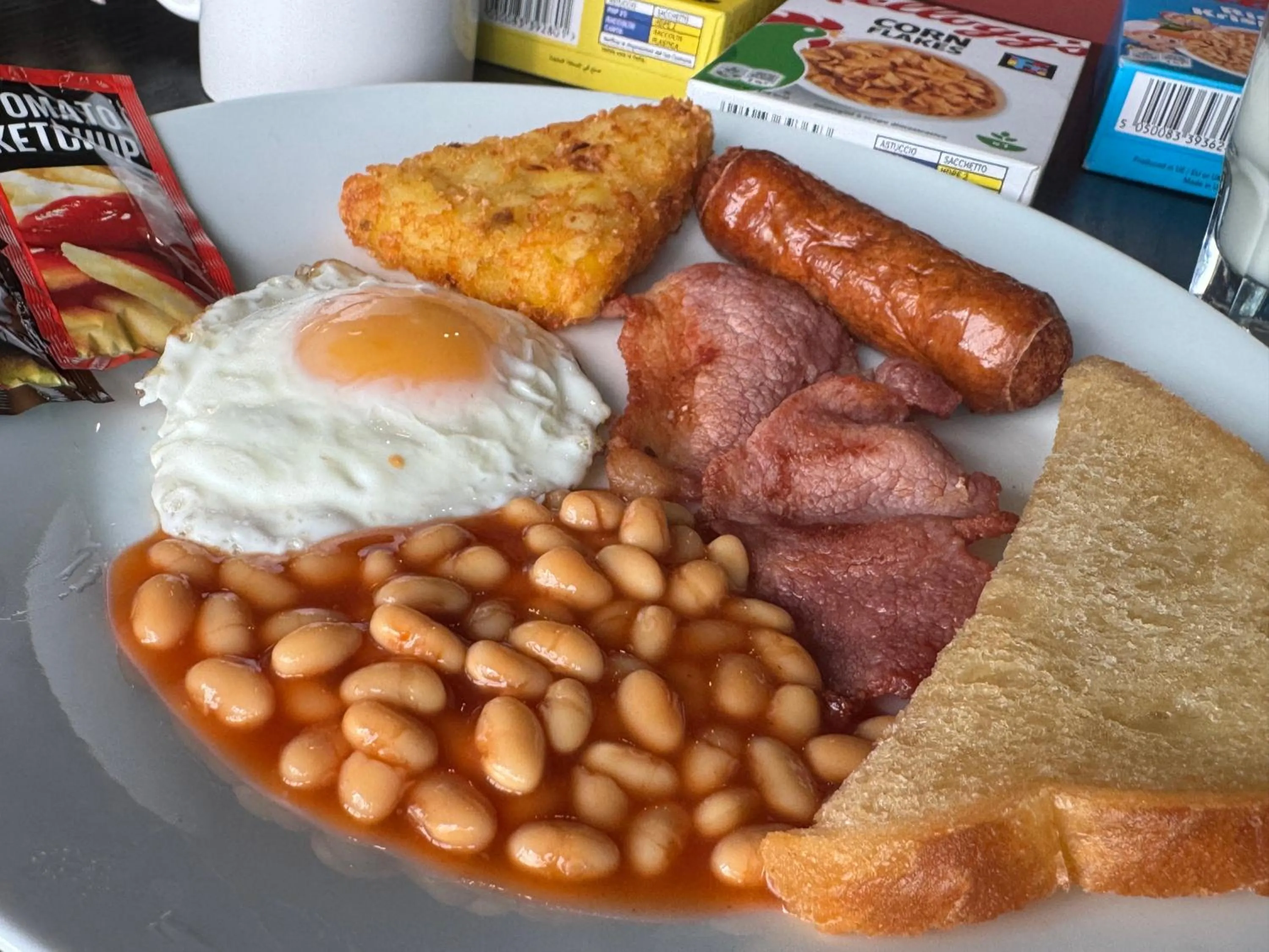 Breakfast in Calypso hotel Blackpool