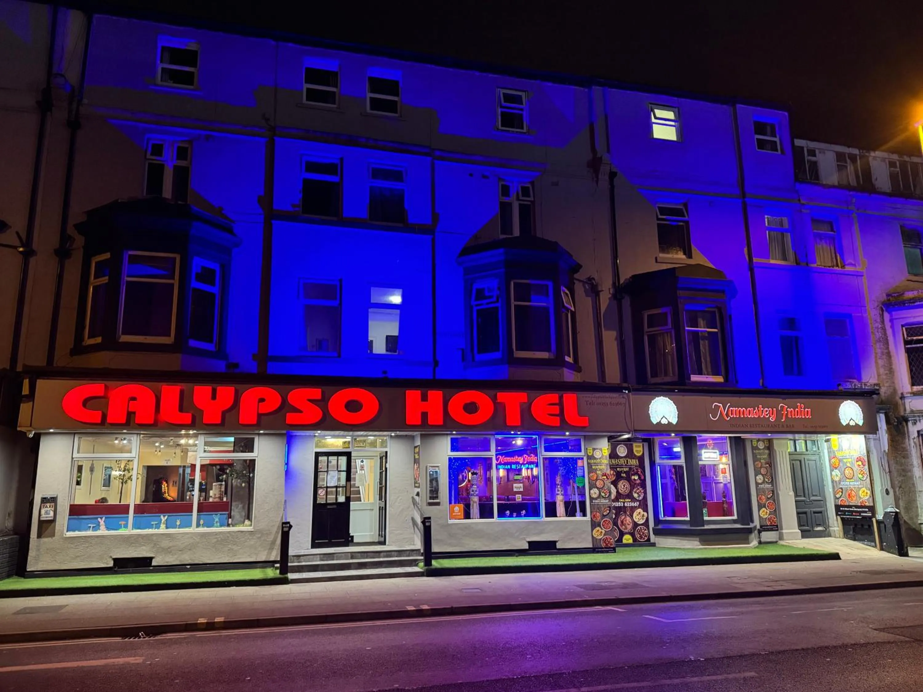 Night in Calypso hotel Blackpool