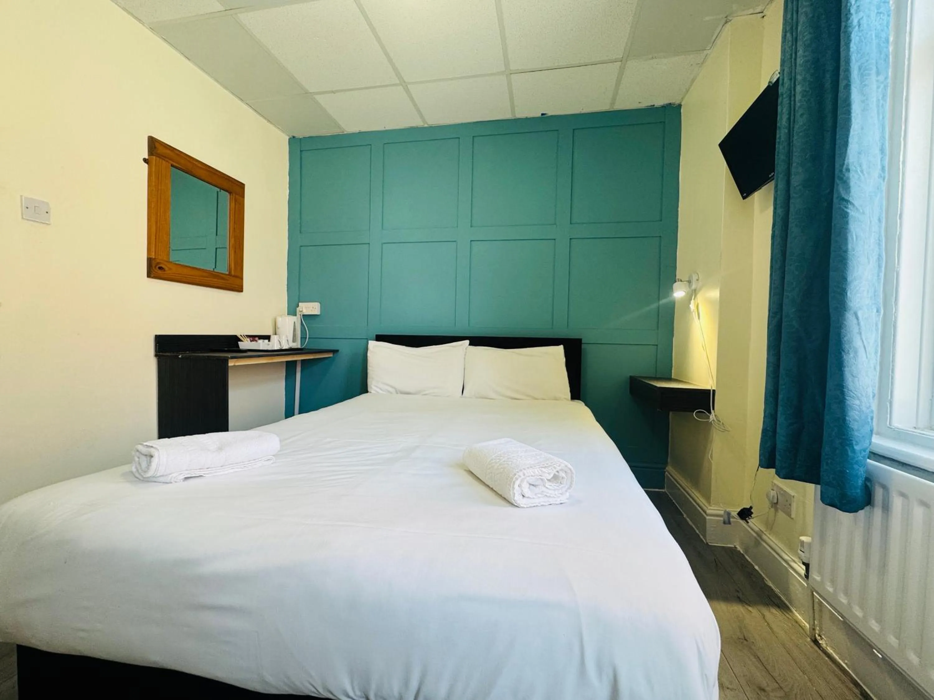 Bed in Calypso hotel Blackpool