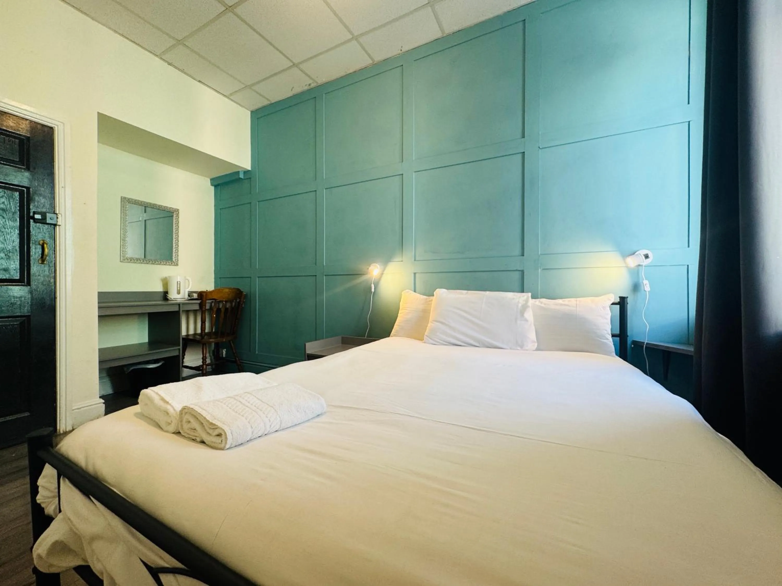 Bed in Calypso hotel Blackpool