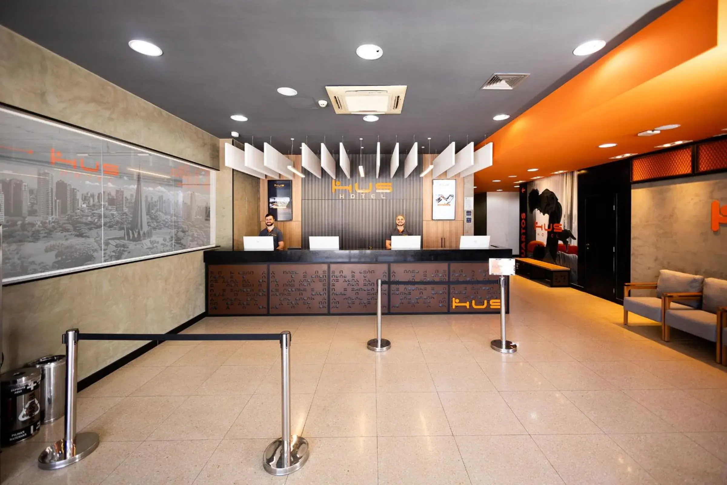 Lobby or reception in HUS Hotel MARINGA Lobby or reception in HUS Hotel MARINGA