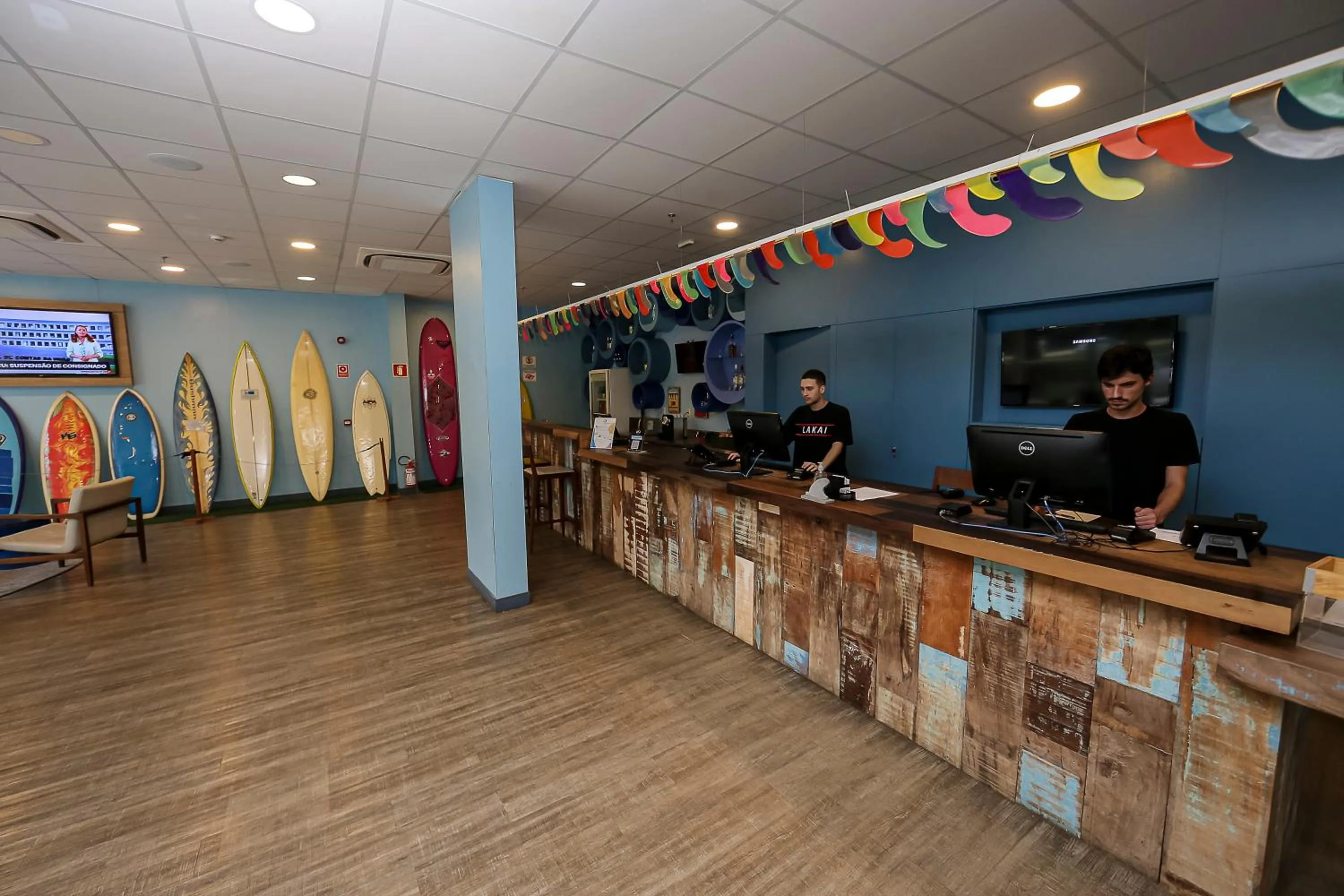 Lobby or reception in Delphin Surf Hotel