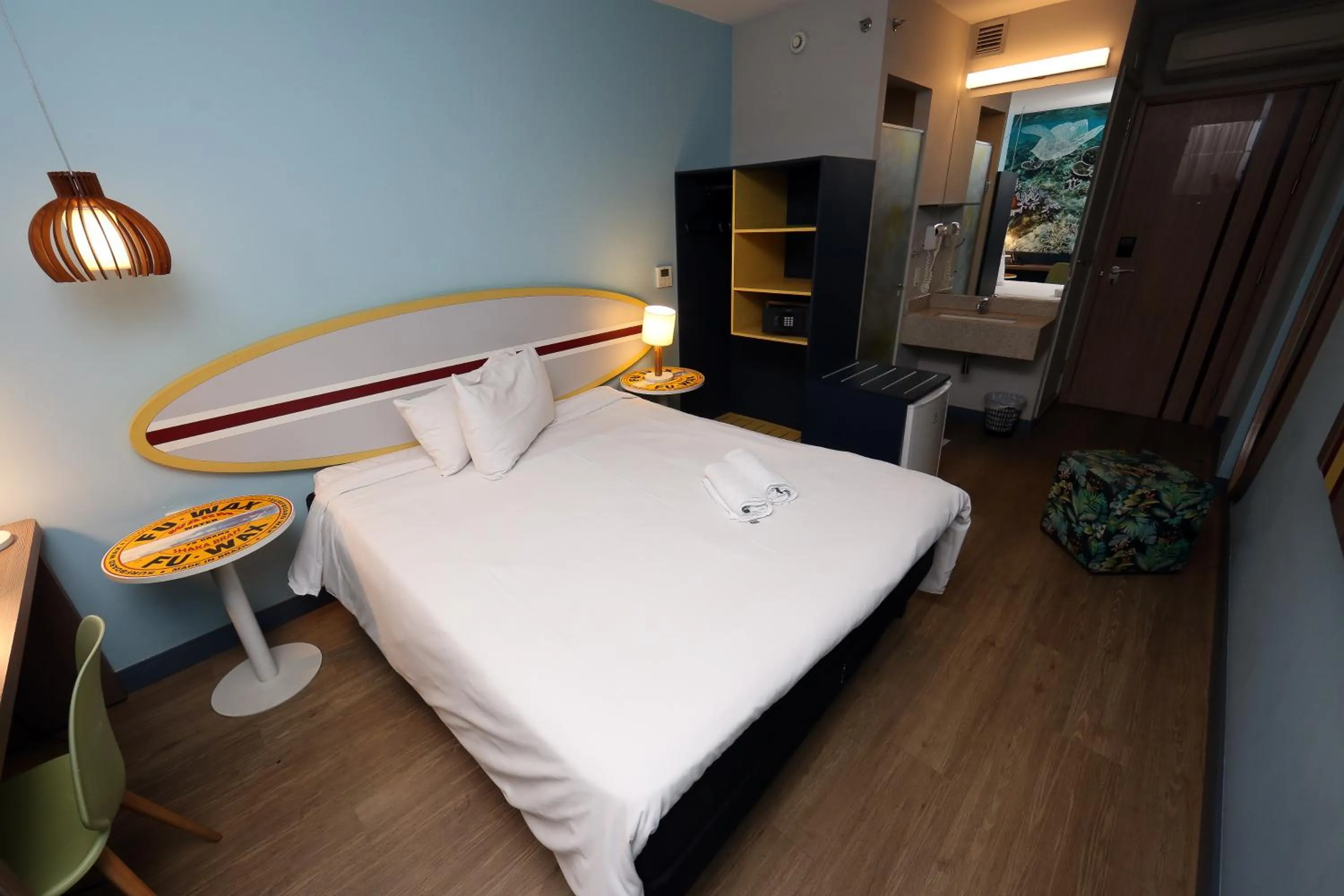 Bedroom, Bed in Delphin Surf Hotel