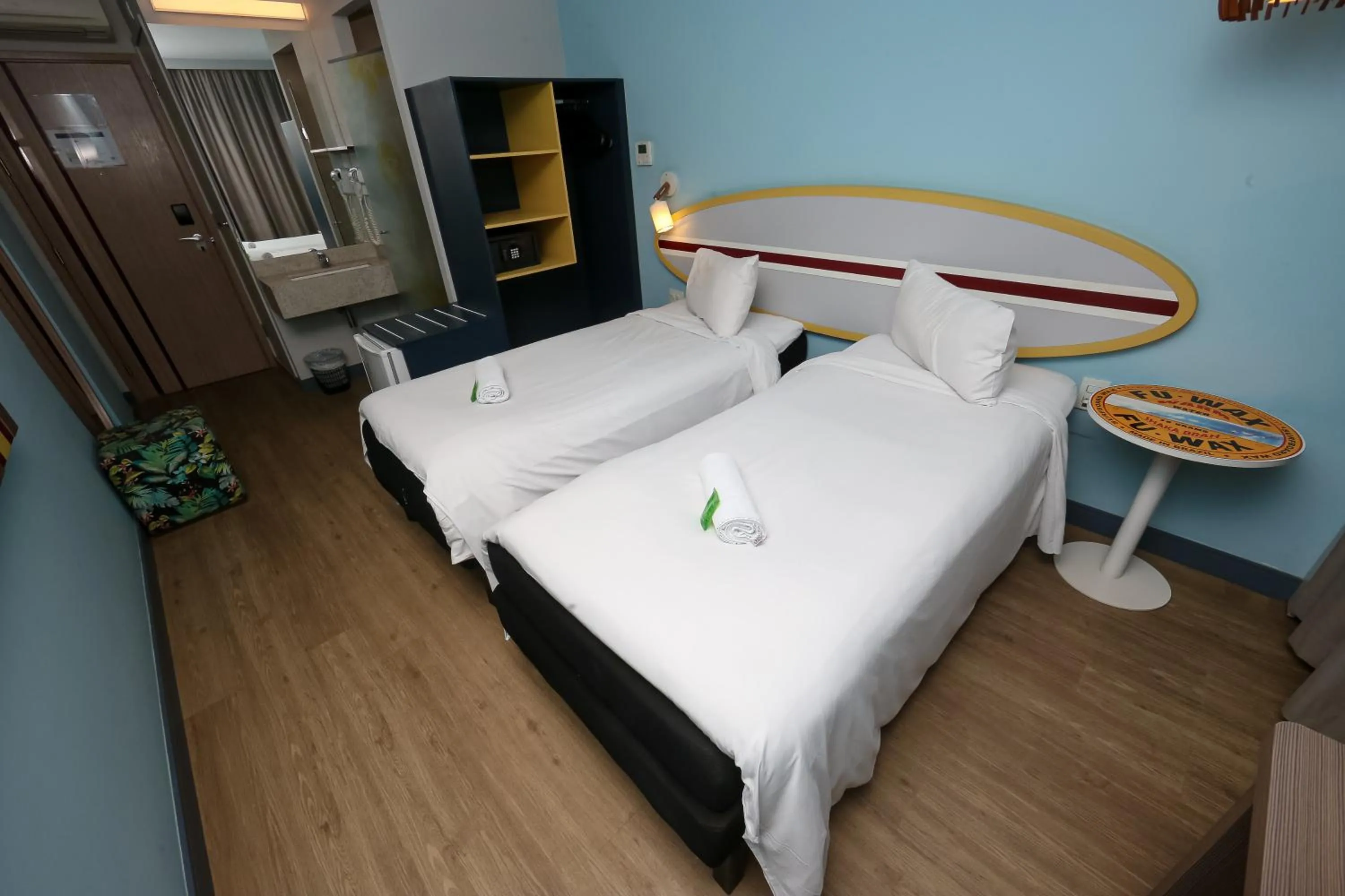 Bedroom, Bed in Delphin Surf Hotel