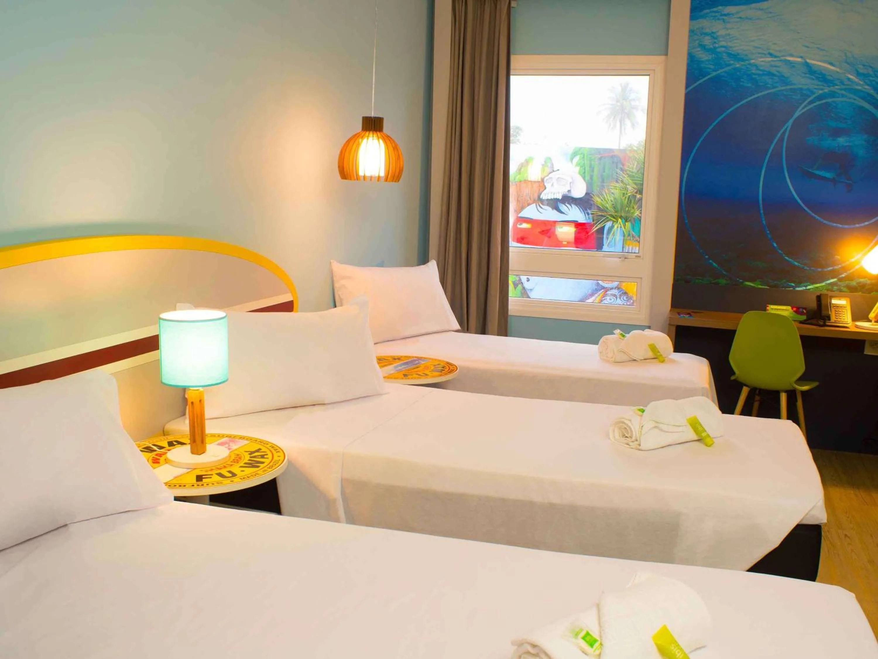 Photo of the whole room, Bed in Delphin Surf Hotel