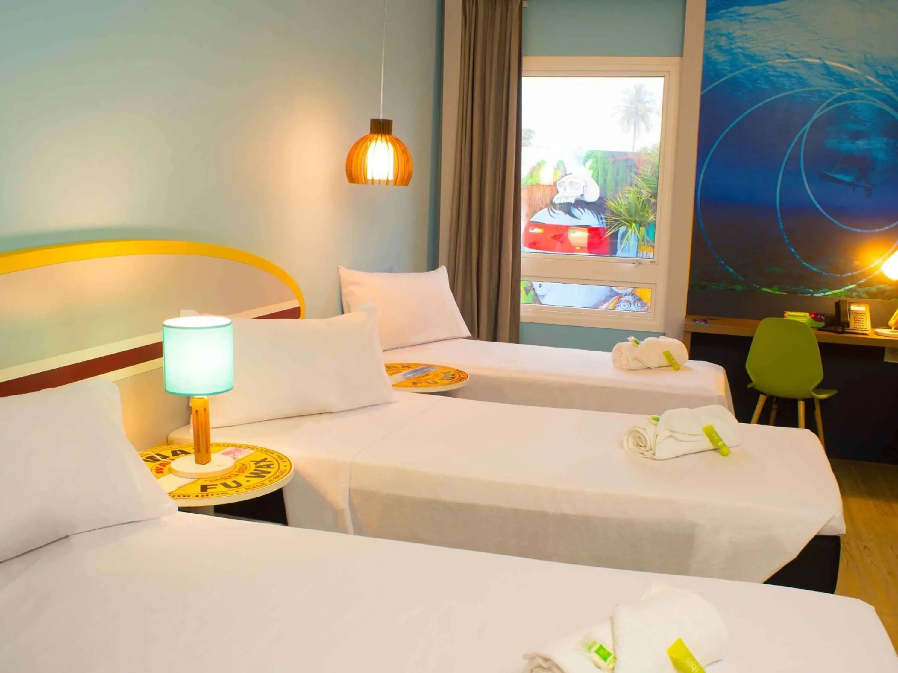 Photo of the whole room, Bed in Delphin Surf Hotel Photo of the whole room, Bed in Delphin Surf Hotel