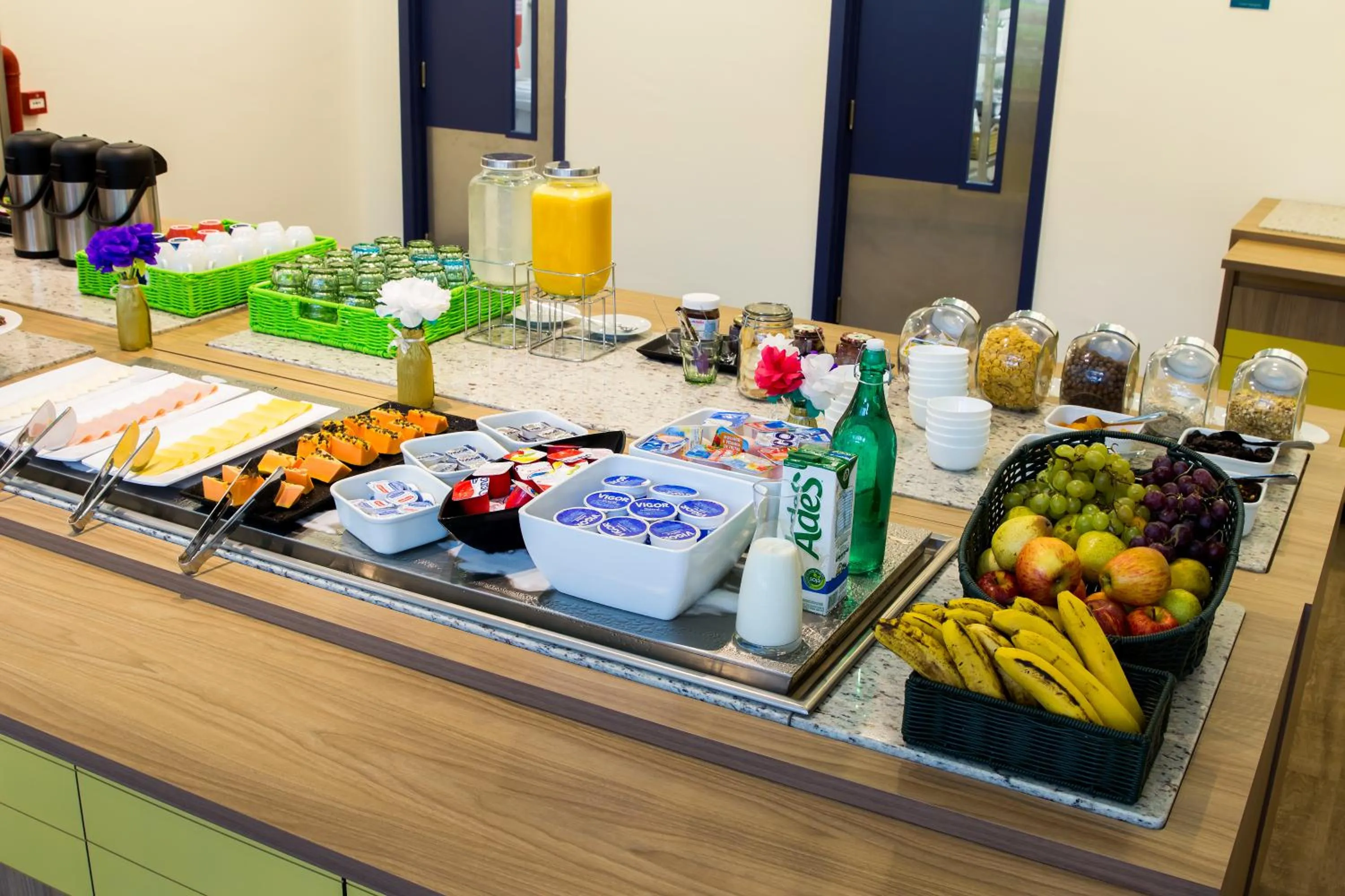 Buffet breakfast in Delphin Surf Hotel