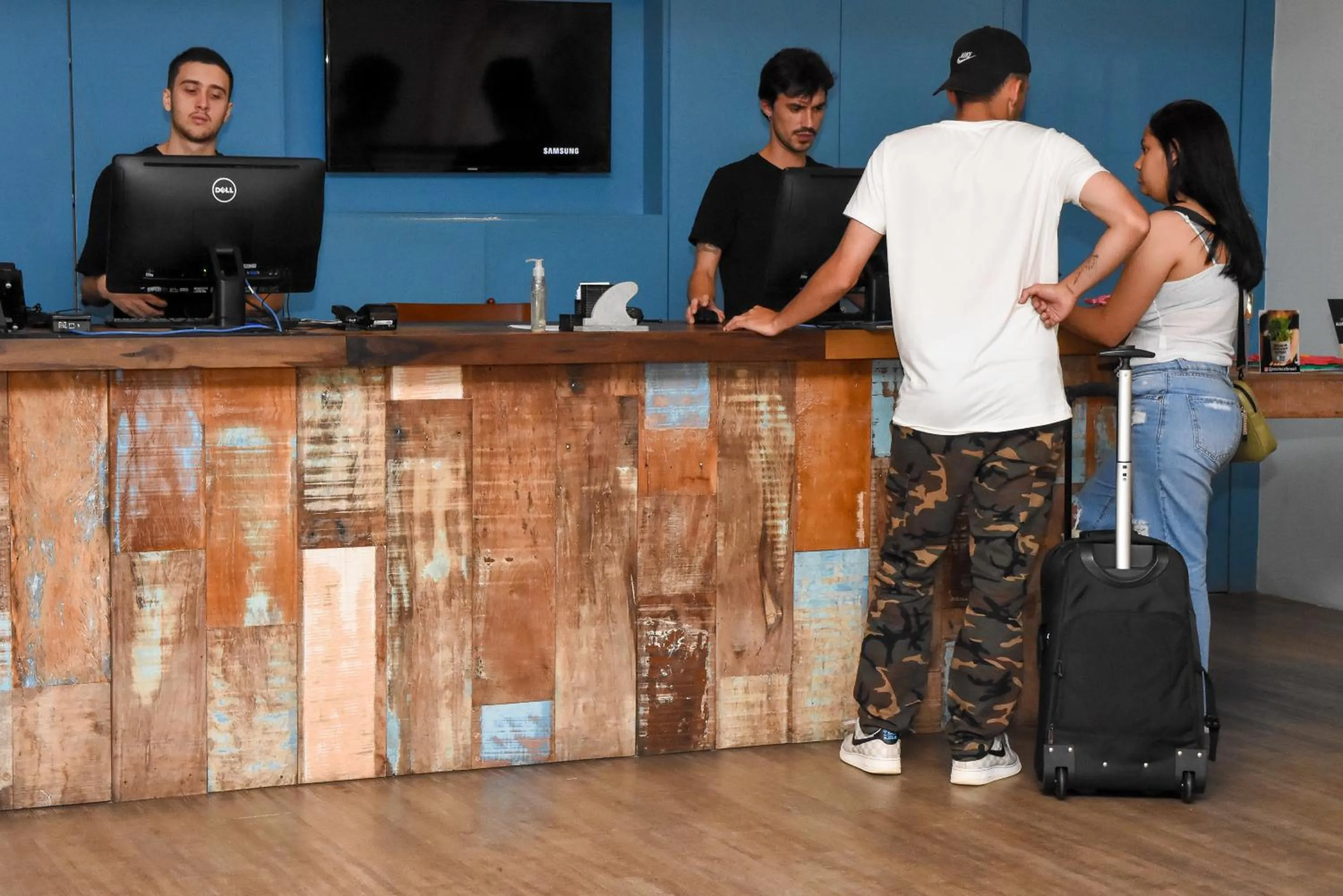 Lobby or reception in Delphin Surf Hotel