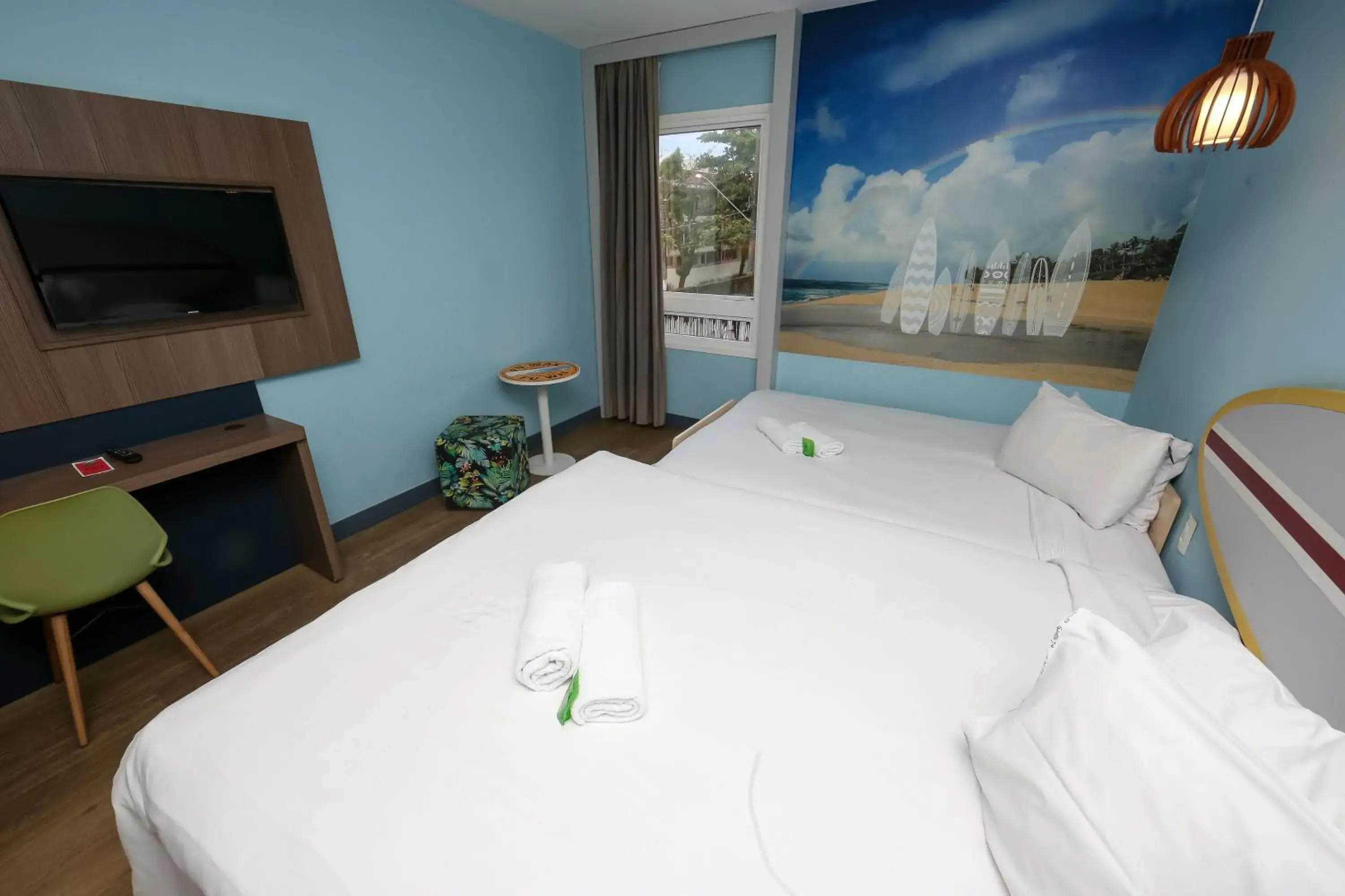 Family Room with 1 Double Bed and 1 Sofa Bed in Delphin Surf Hotel Family Room with 1 Double Bed and 1 Sofa Bed in Delphin Surf Hotel