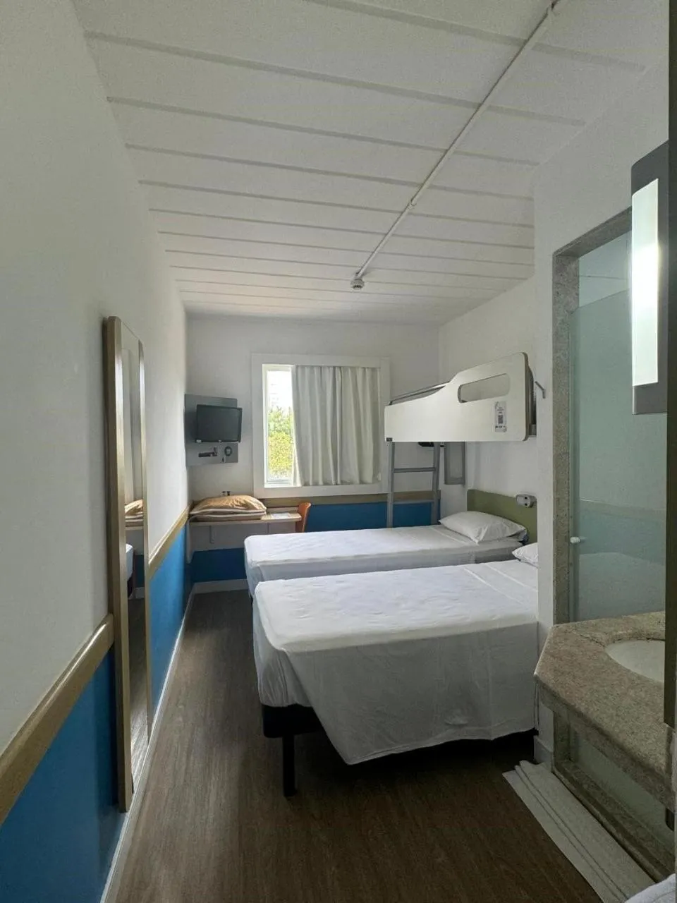 Bedroom, Bed in ibis budget Piracicaba