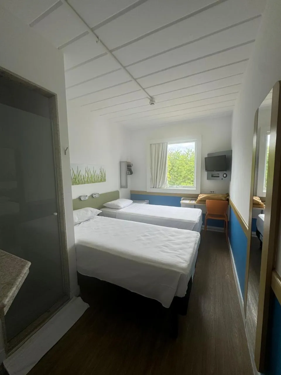 Bedroom, Bed in ibis budget Piracicaba