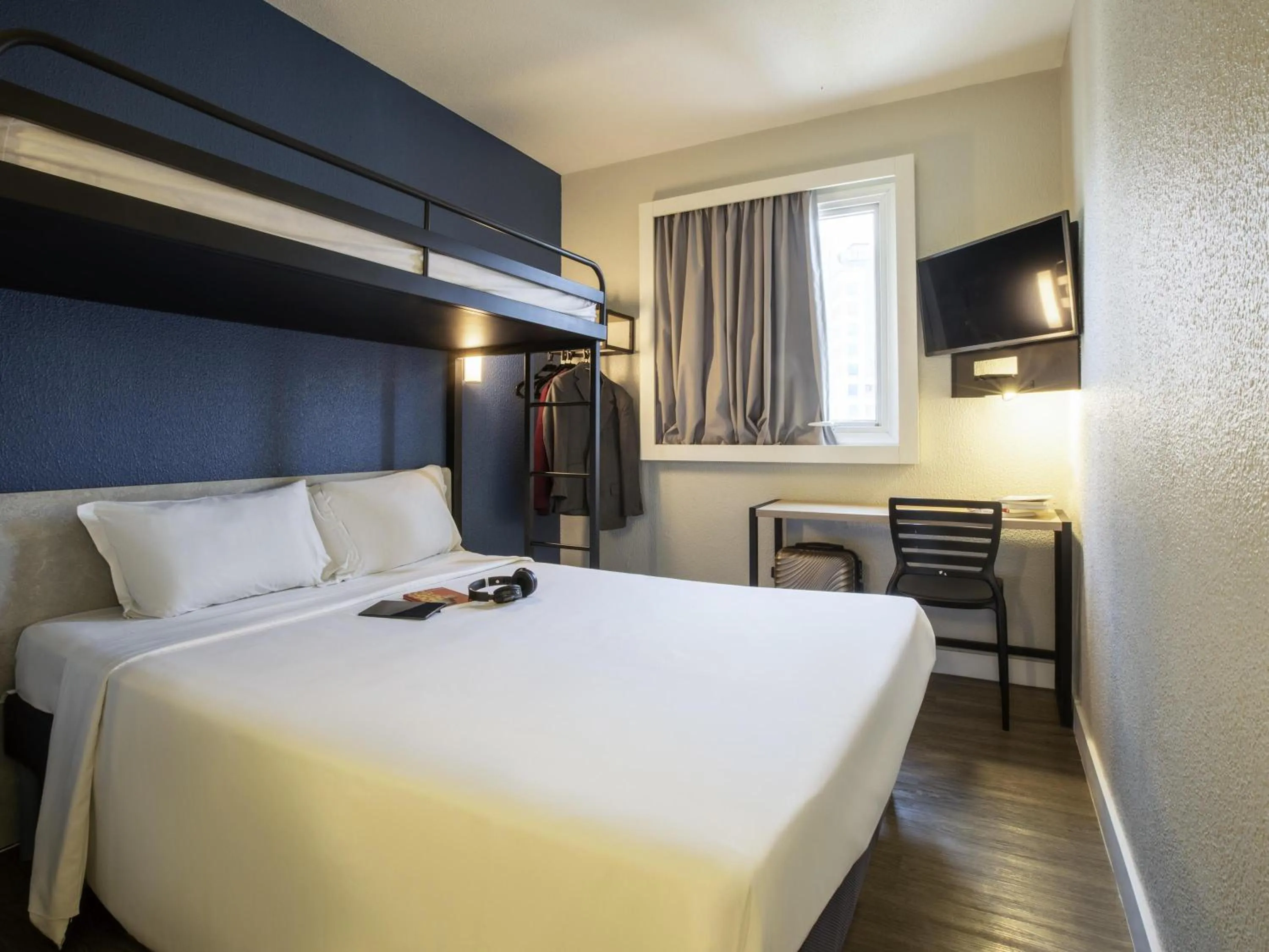 Bedroom, Bed in ibis budget Sao Paulo Morumbi