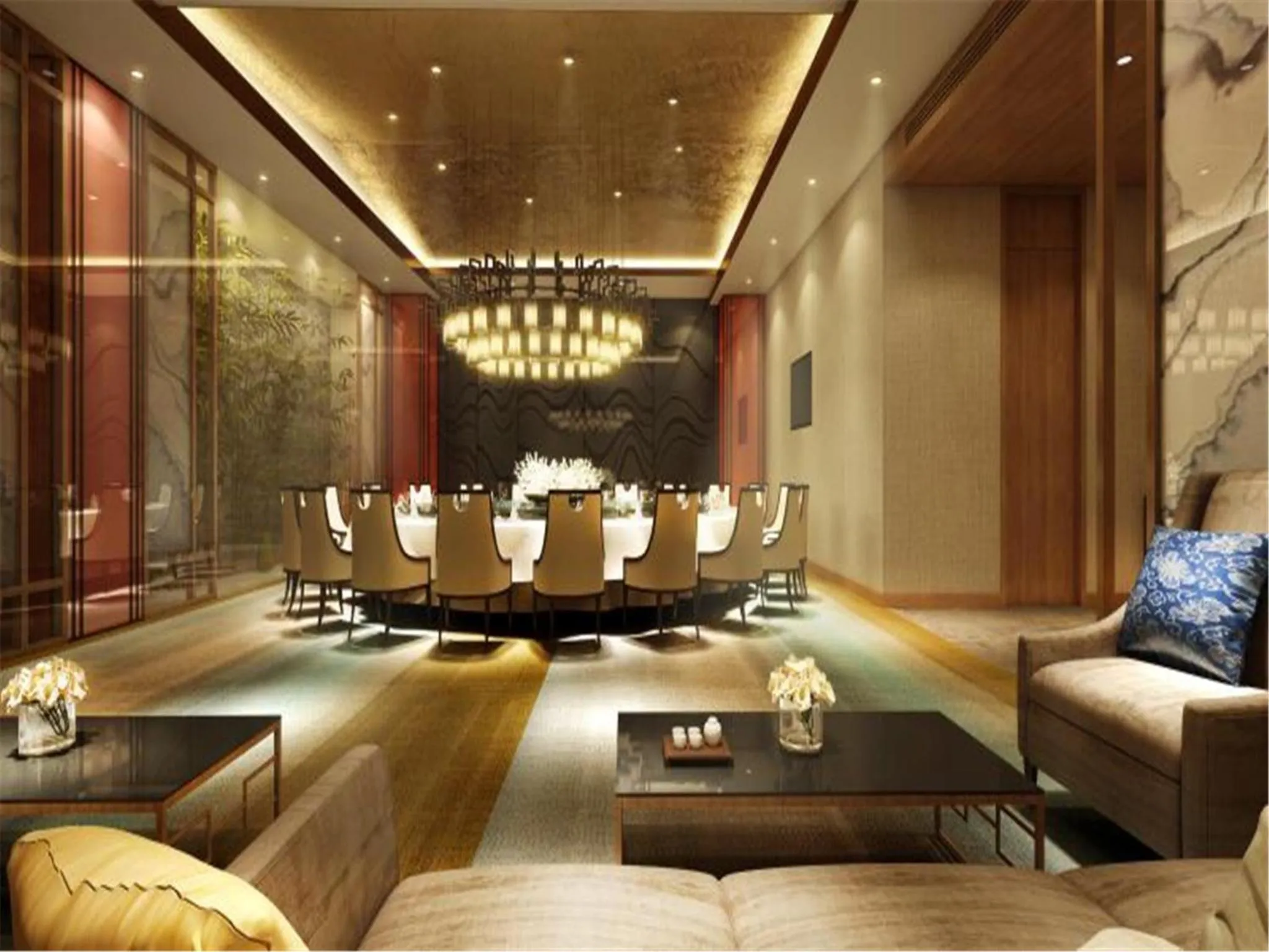 Restaurant/places to eat in Novotel Rizhao Suning