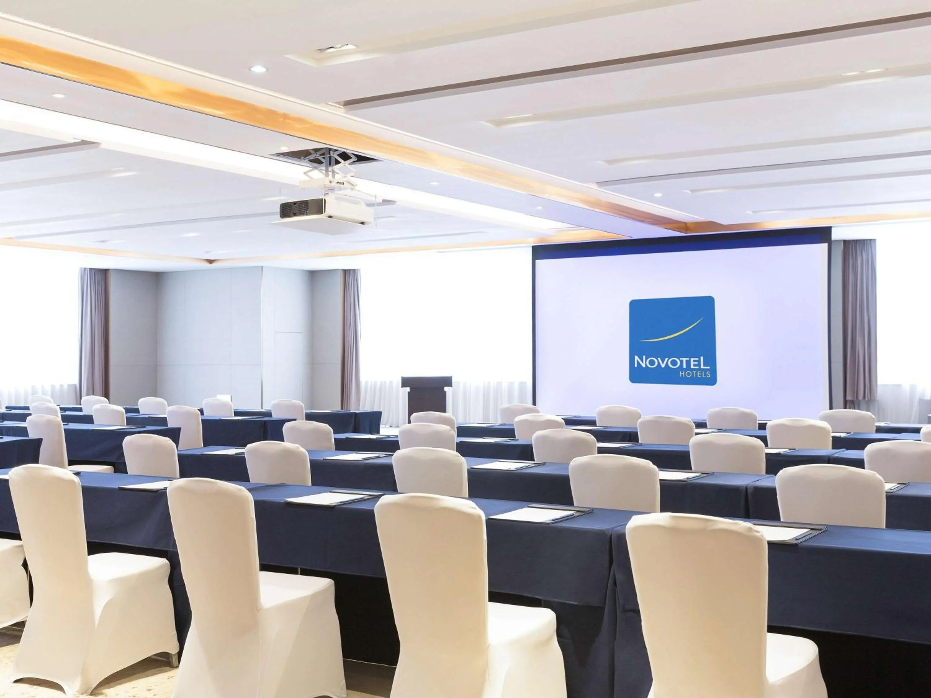 On site in Novotel Rizhao Suning