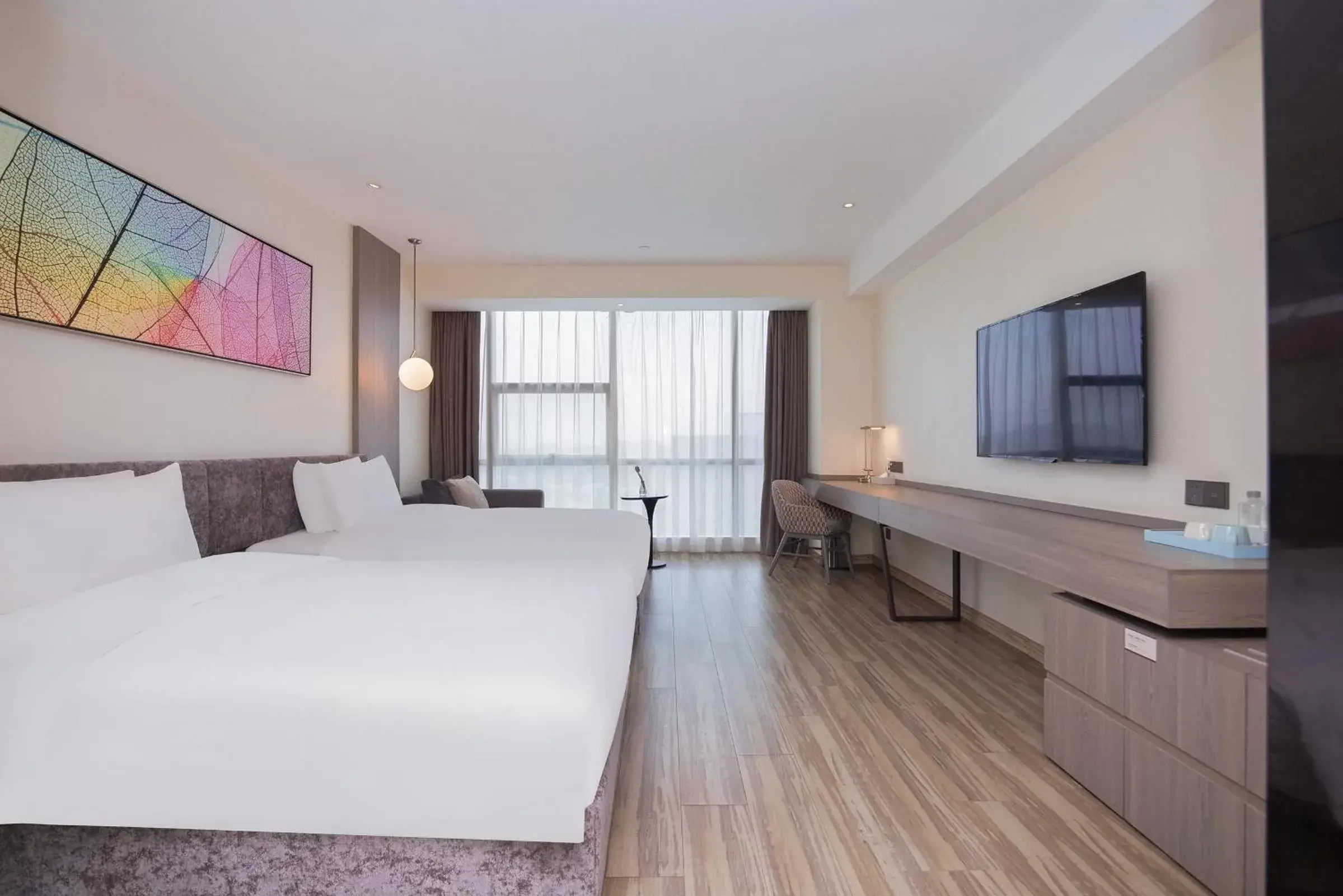 Bed in Mercure Shanghai Hongqiao South Bed in Mercure Shanghai Hongqiao South