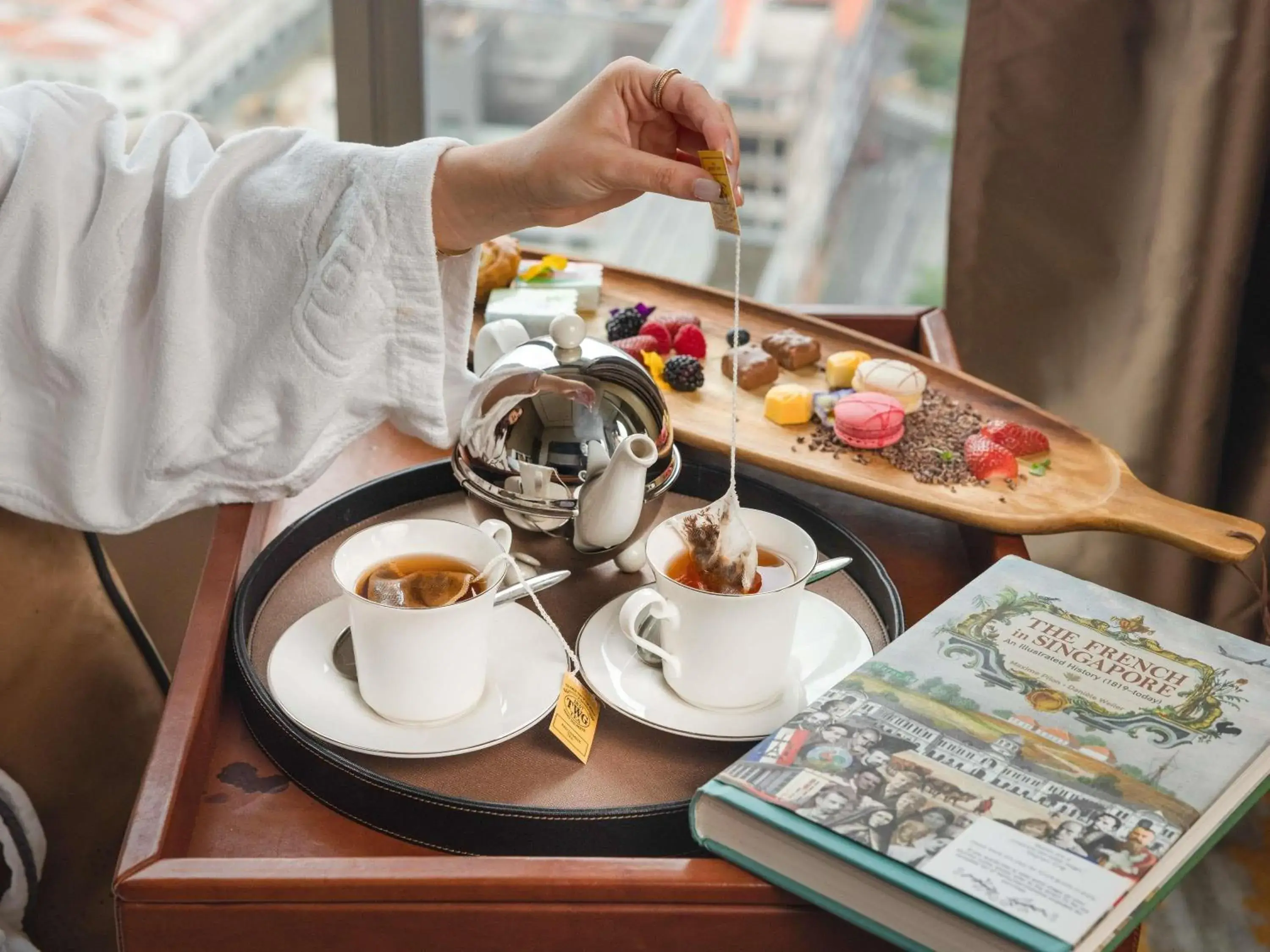 Bedroom in Sofitel Singapore City Centre Bedroom in Sofitel Singapore City Centre
