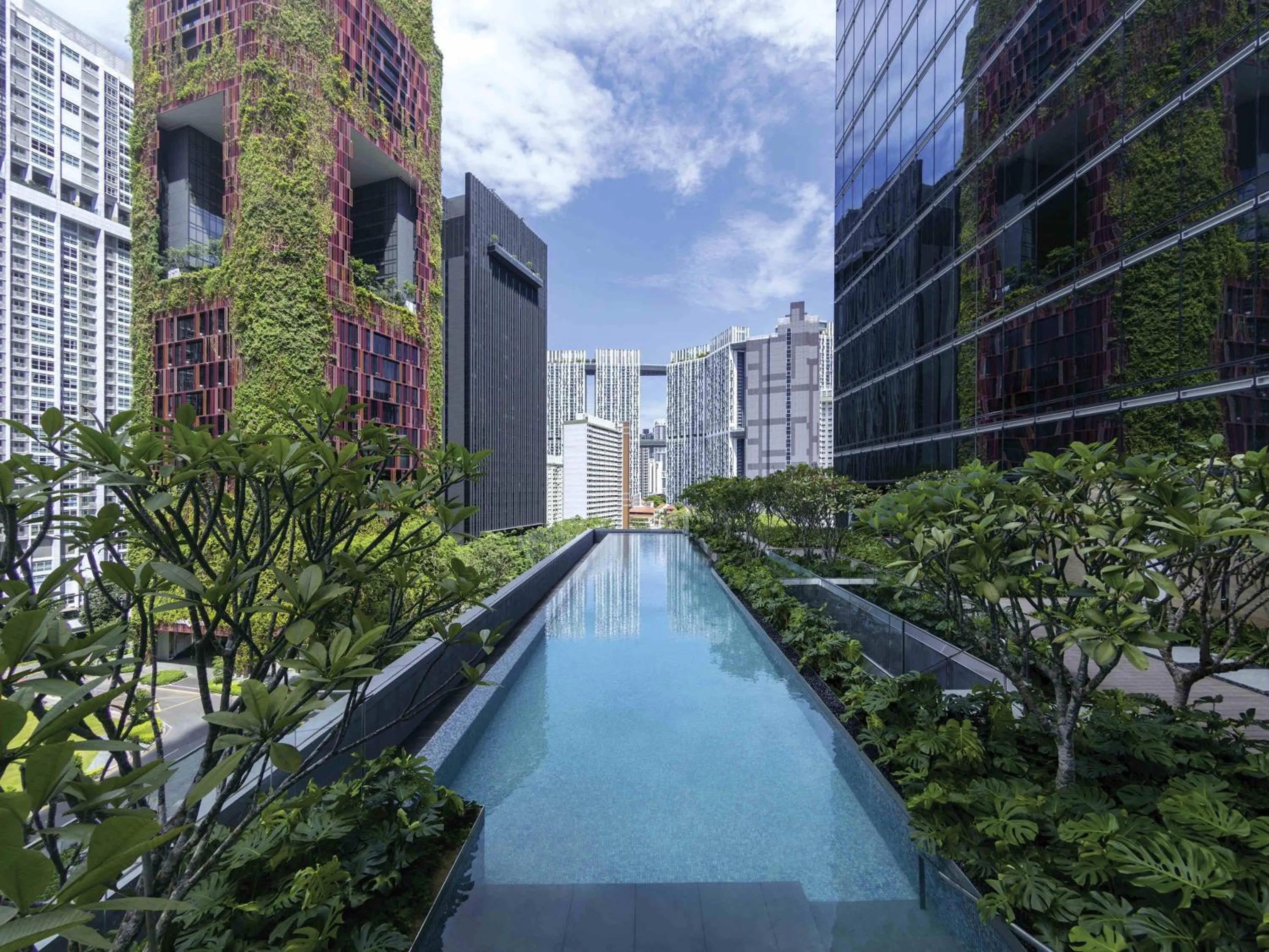 Property building in Sofitel Singapore City Centre