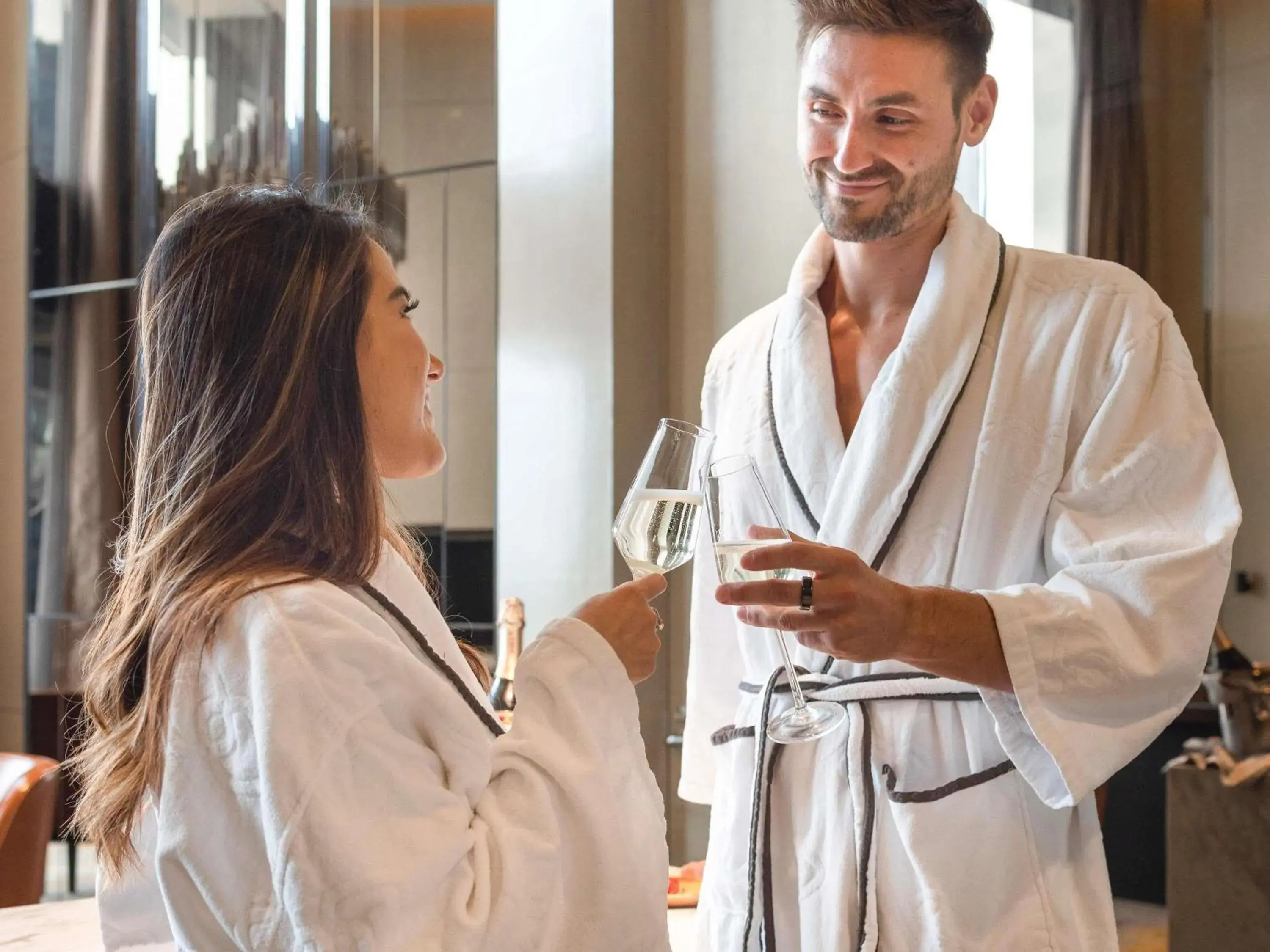 Bedroom in Sofitel Singapore City Centre Bedroom in Sofitel Singapore City Centre