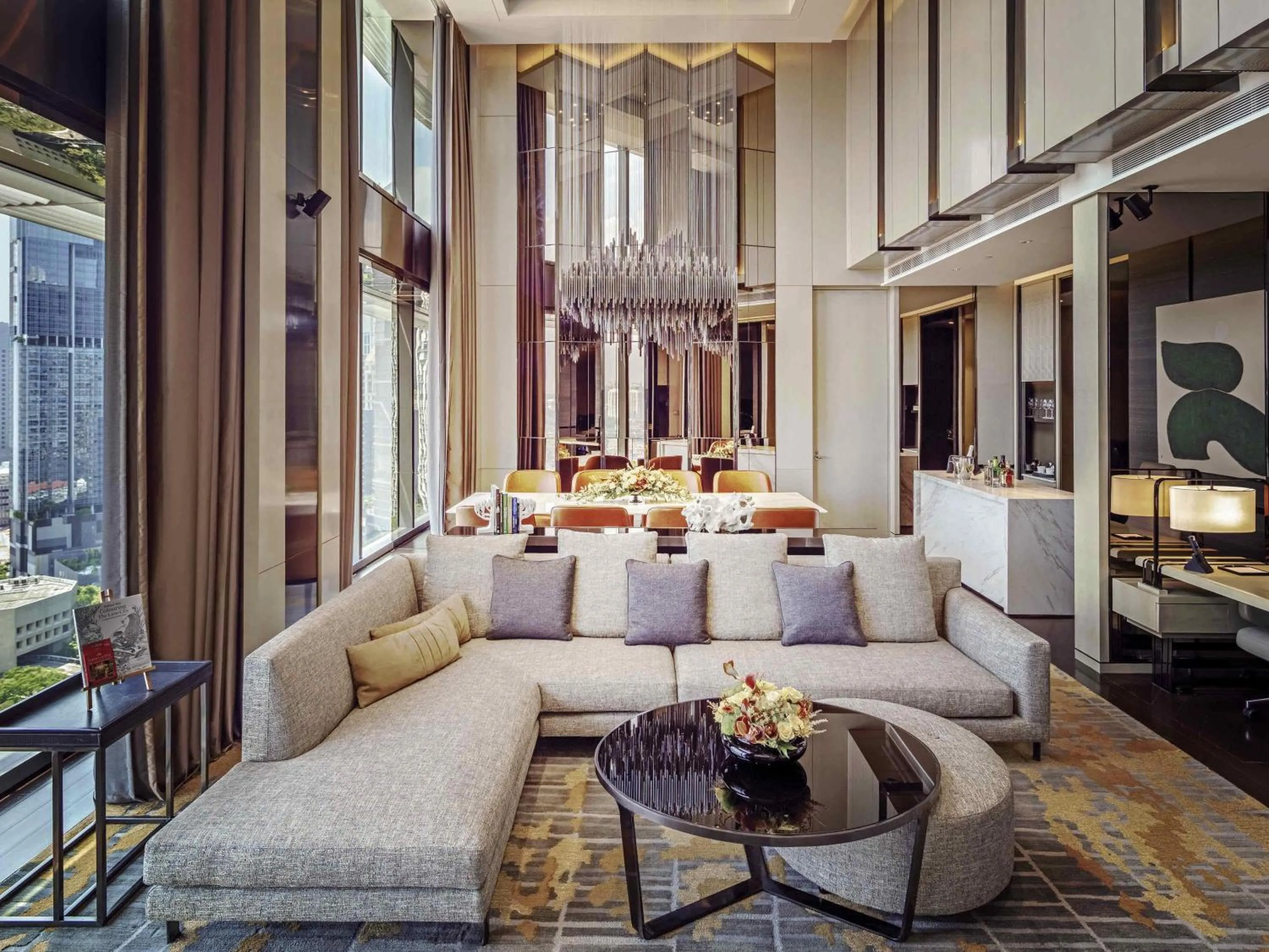 Bedroom in Sofitel Singapore City Centre