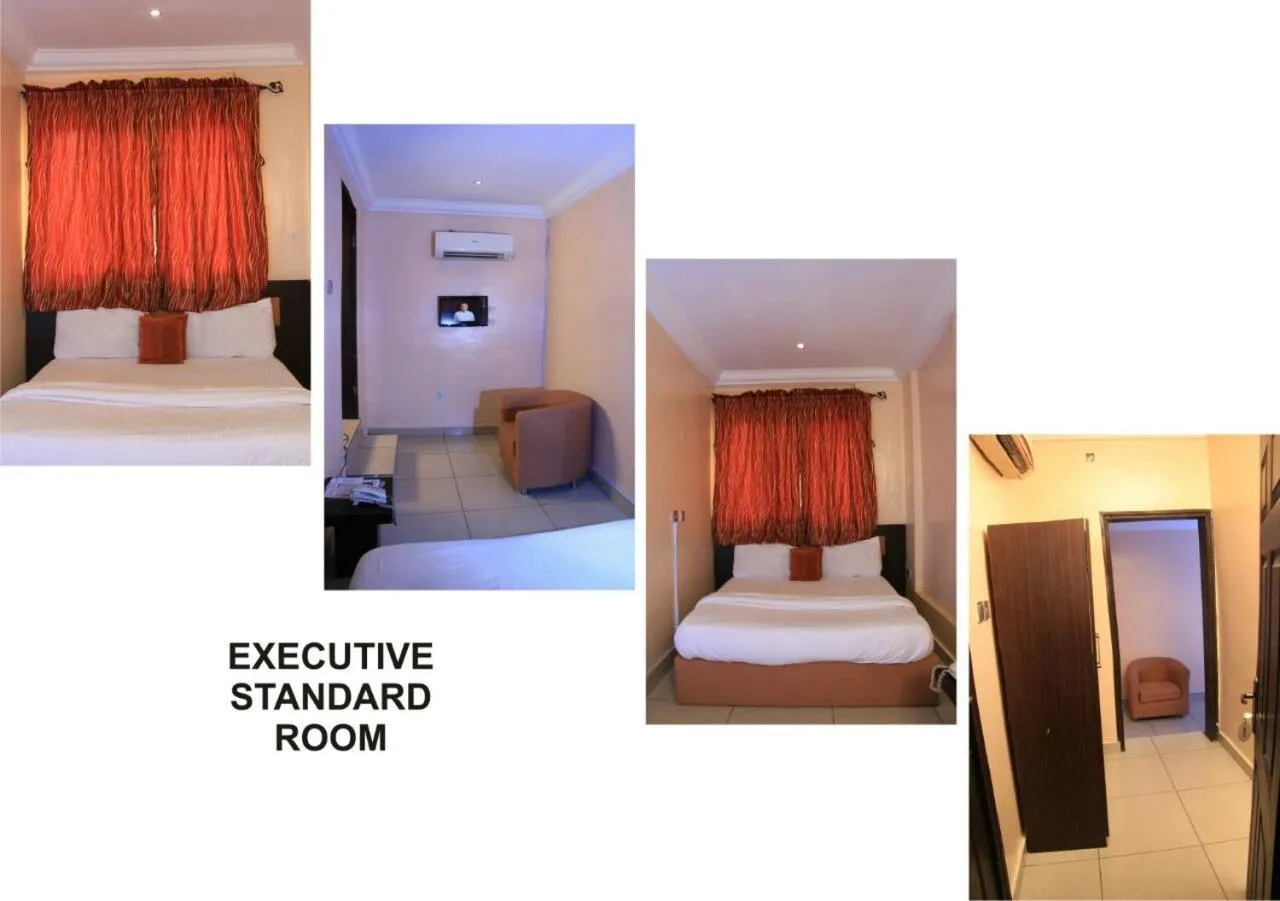 Bed in Chantella Suites