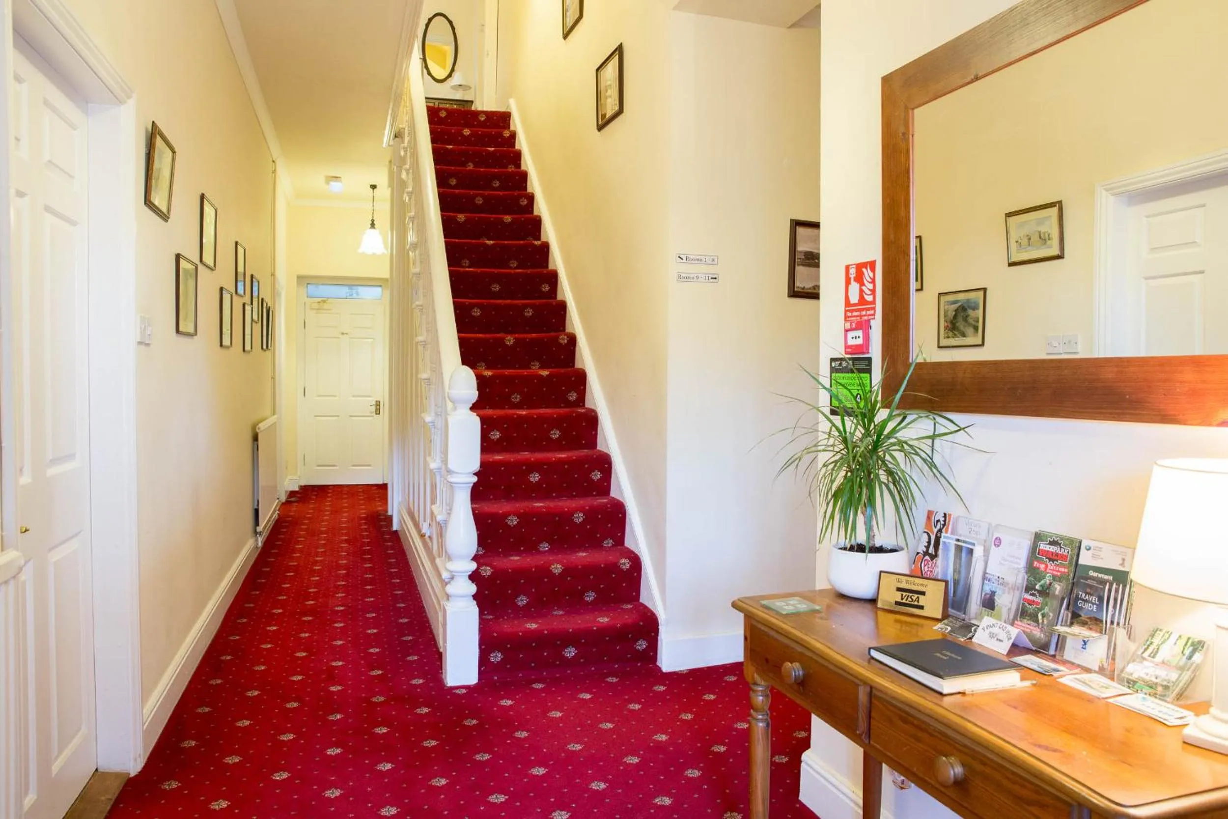 Decorative detail in Llwyn Onn Guest House