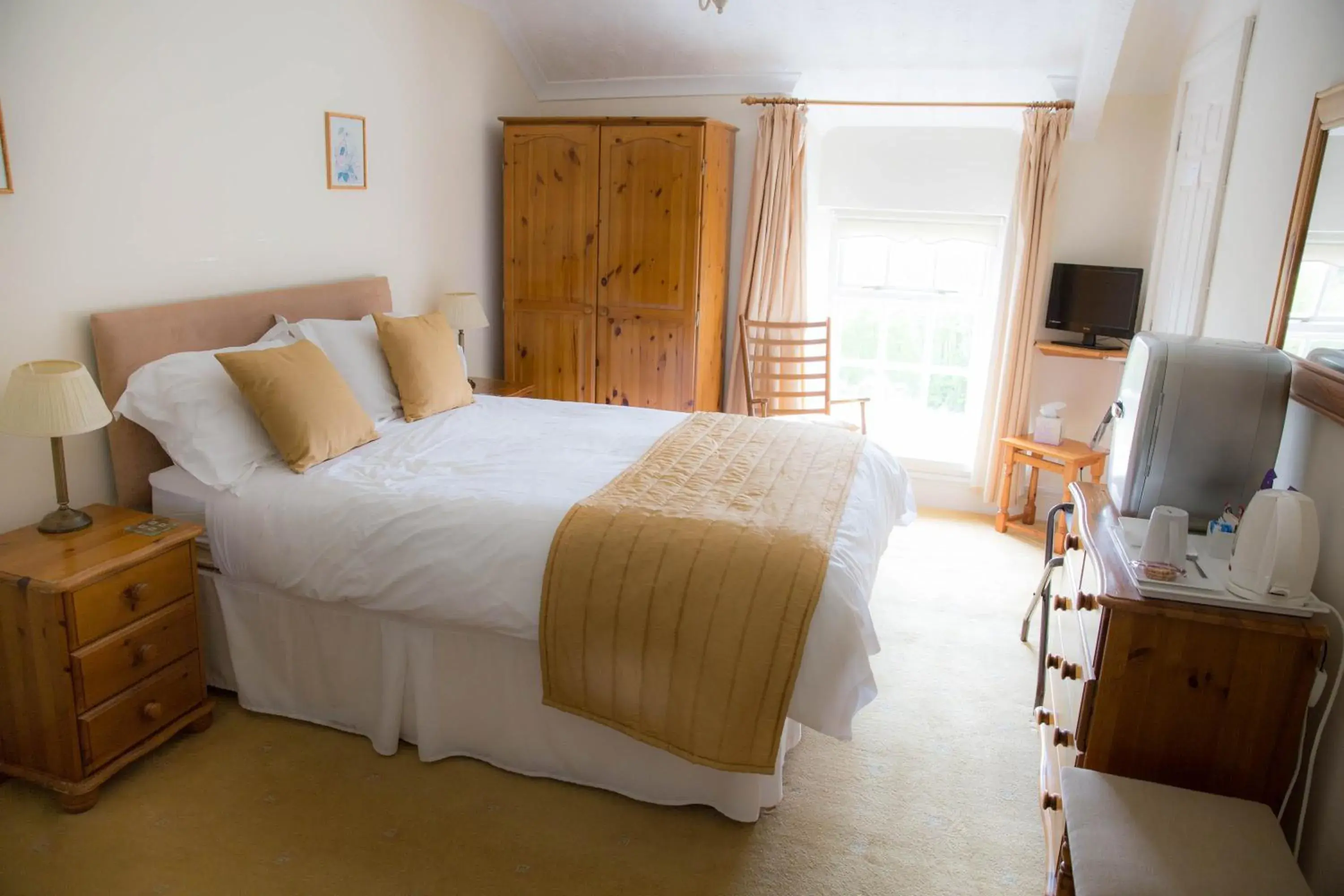 Double Room with Garden View in Llwyn Onn Guest House Double Room with Garden View in Llwyn Onn Guest House