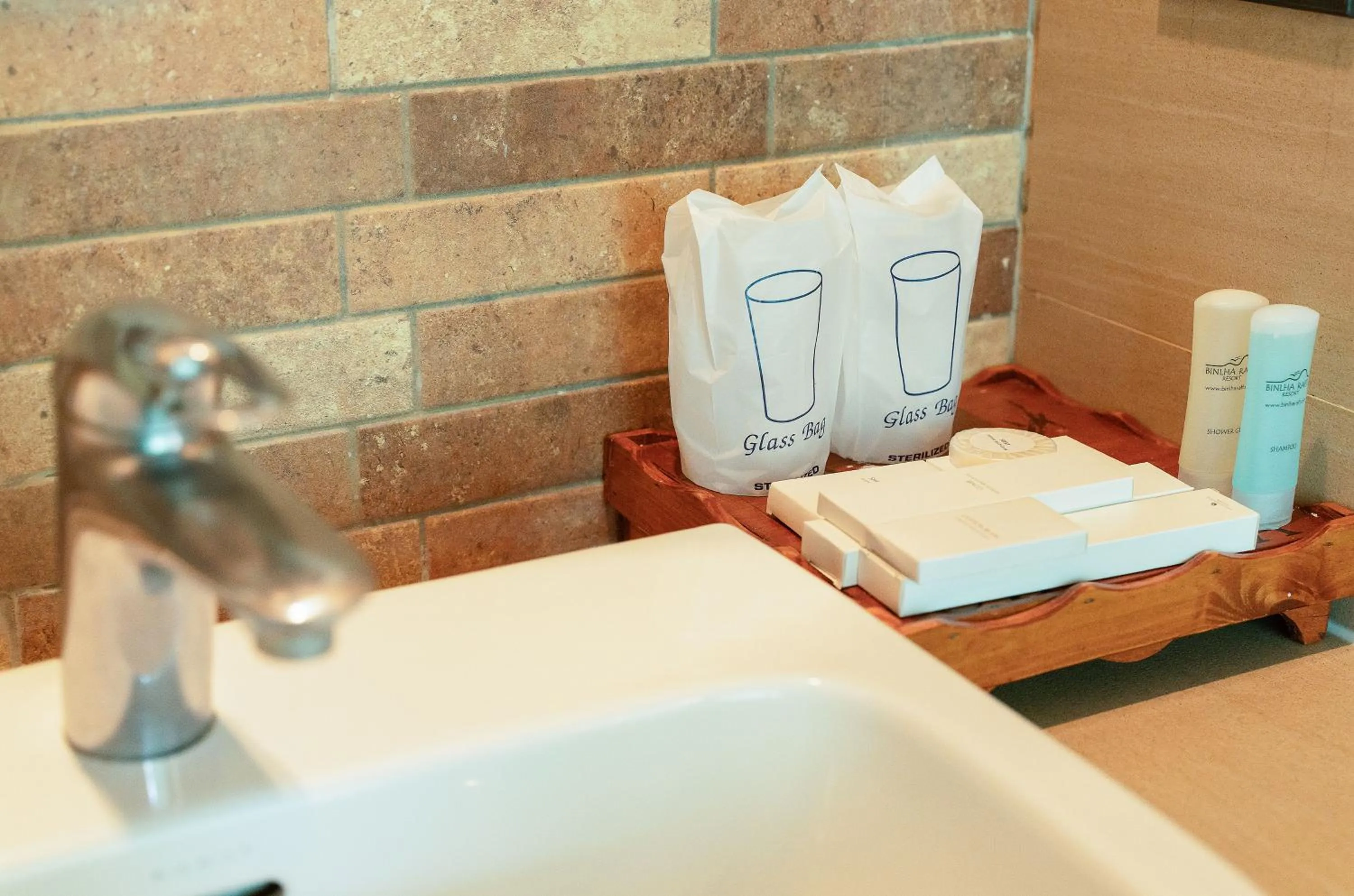 Bathroom in Binlha Raft Resort