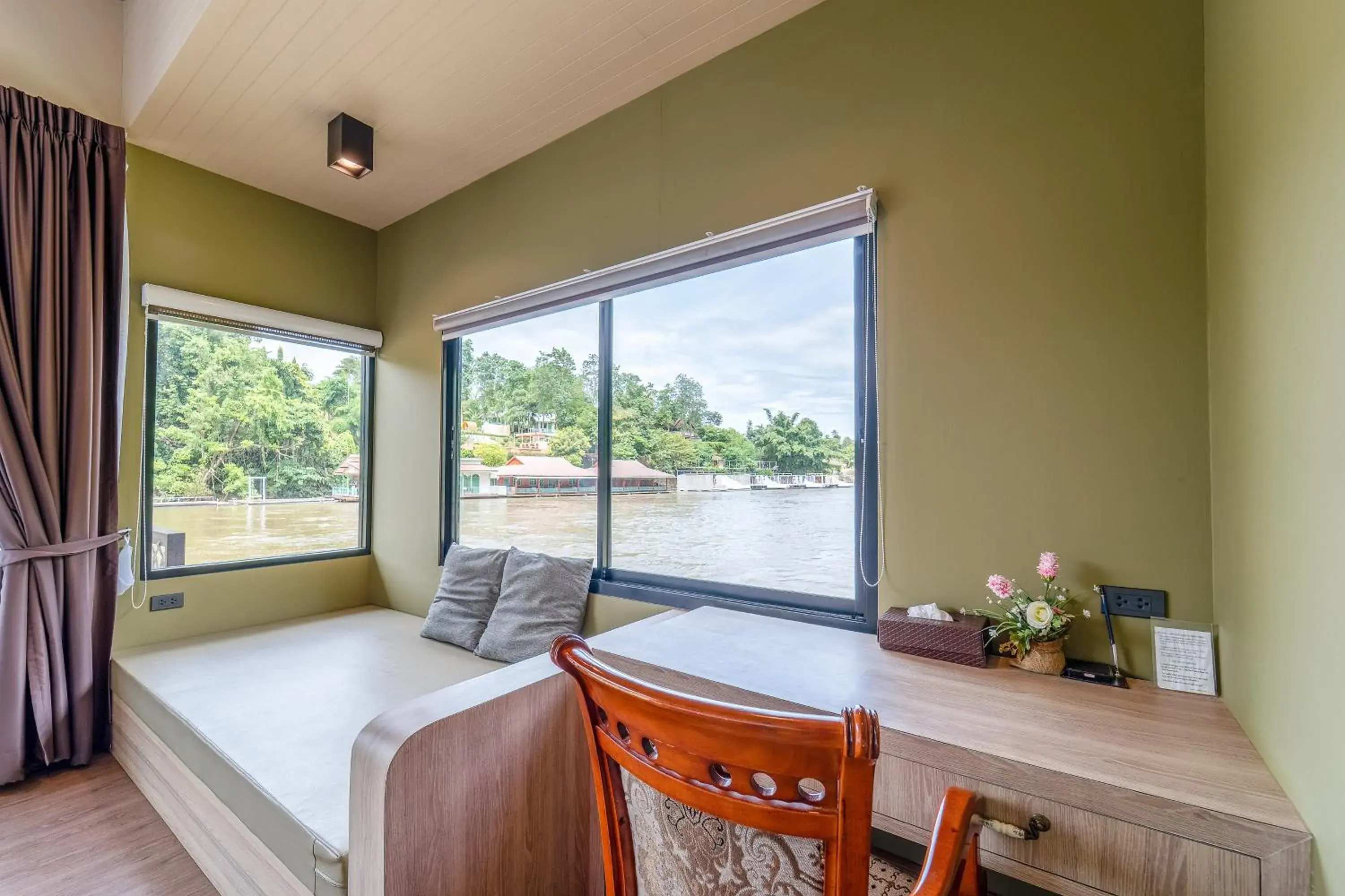 Living room, Bed in Binlha Raft Resort Living room, Bed in Binlha Raft Resort