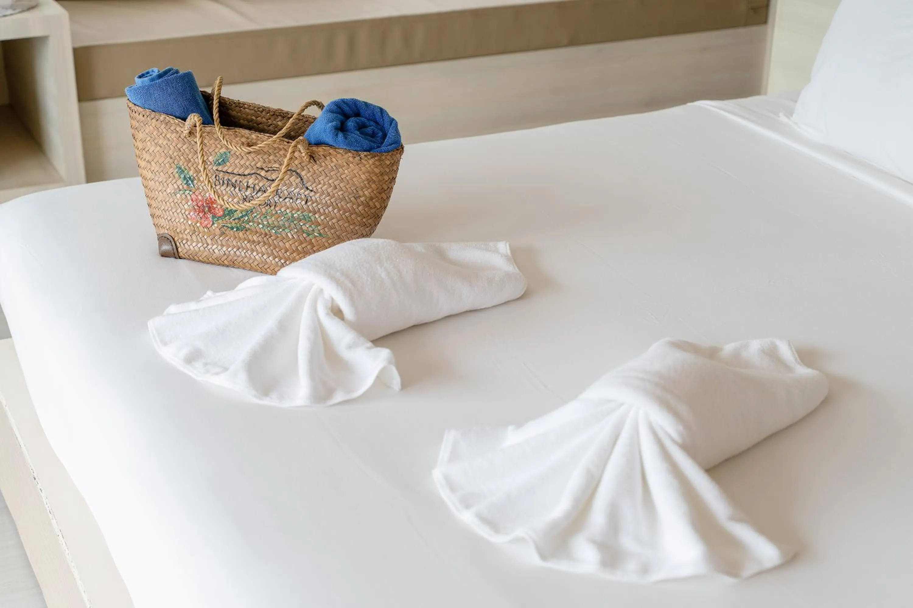 Bed in Binlha Raft Resort