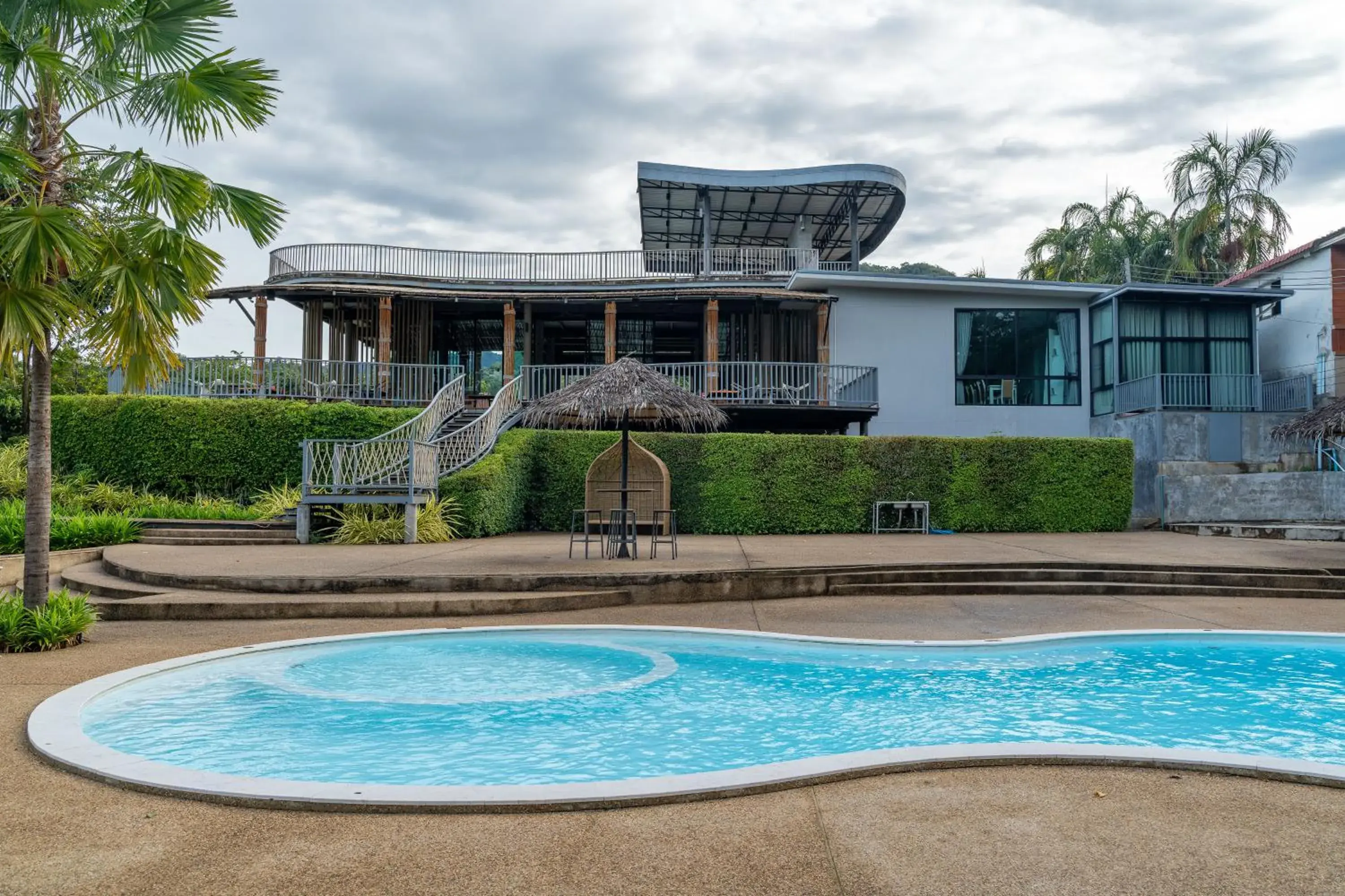 Property building in Binlha Raft Resort Property building in Binlha Raft Resort